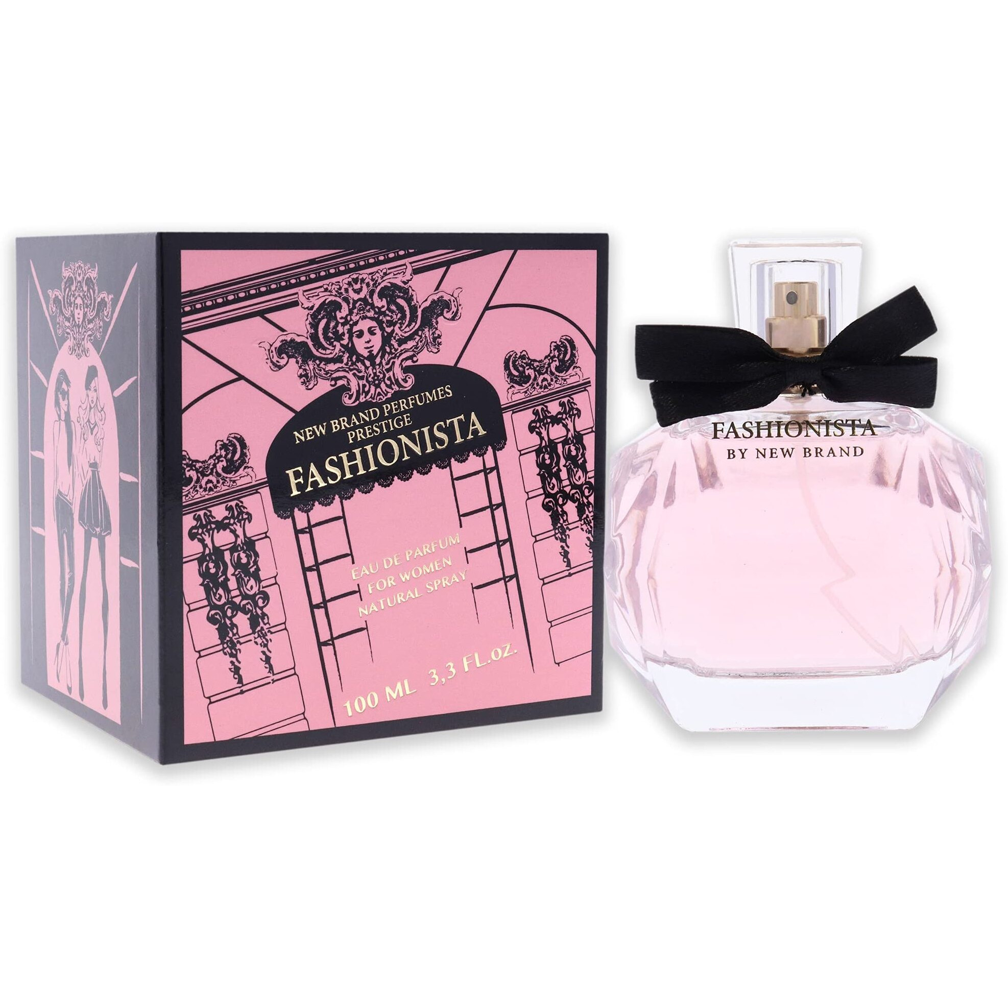 Fashionista by New Brand, 3.3 oz Eau De Parfum Spray for Women