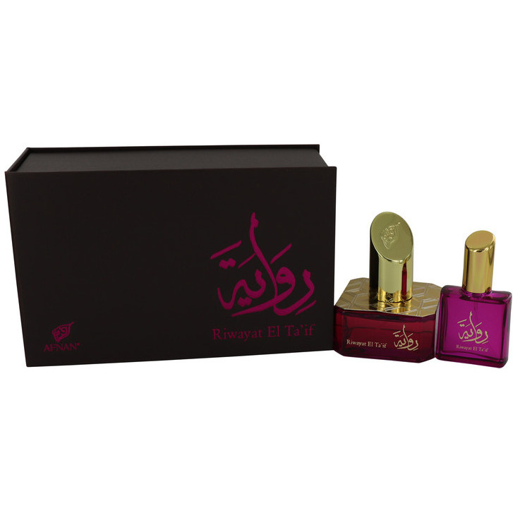 Riwayat El Ta'if by Afnan Eau De Parfum Spray + Free .67 oz Travel EDP Spray 1.7 oz(D0102HAXM2V.)