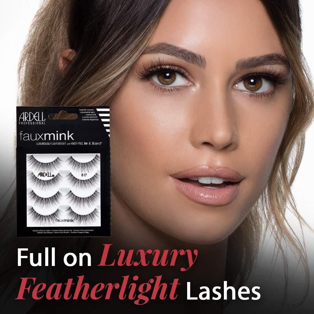 ARDELL Faux Mink Lashes 4 Pack(D0102H2c07Y)