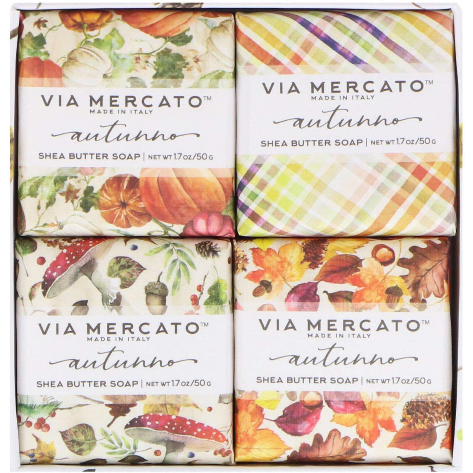 Via Mercato Autunno Gift Set (50g Soap X 4)