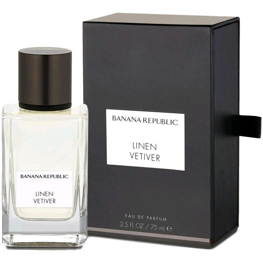 Linen Vetiver by Banana Republic, 2.5 oz Eau De Parfum Spray for Unisex