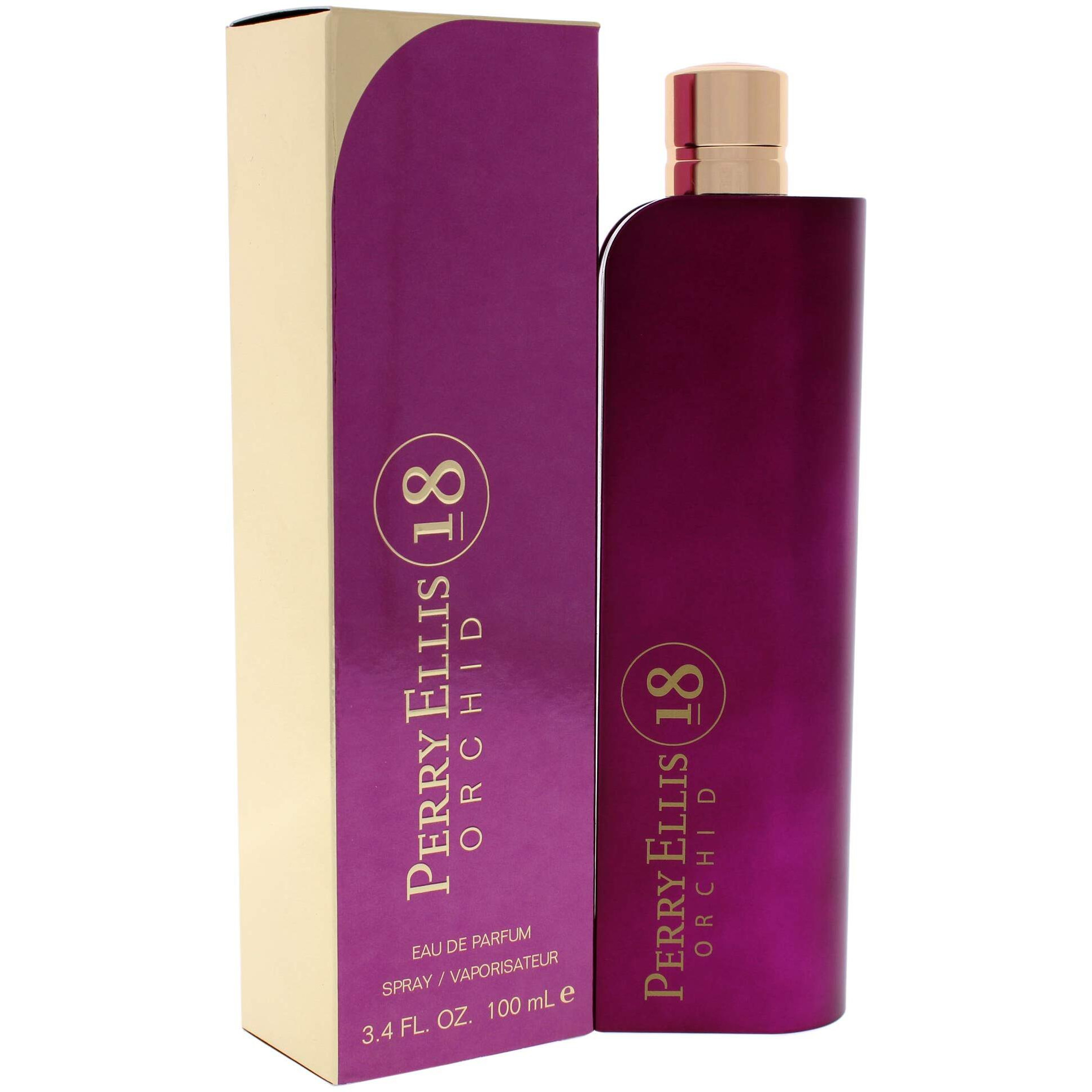 Perry Ellis 18 Orchid by Perry Ellis Eau De Parfum Spray 3.4 oz(D0102HA7GDU.)