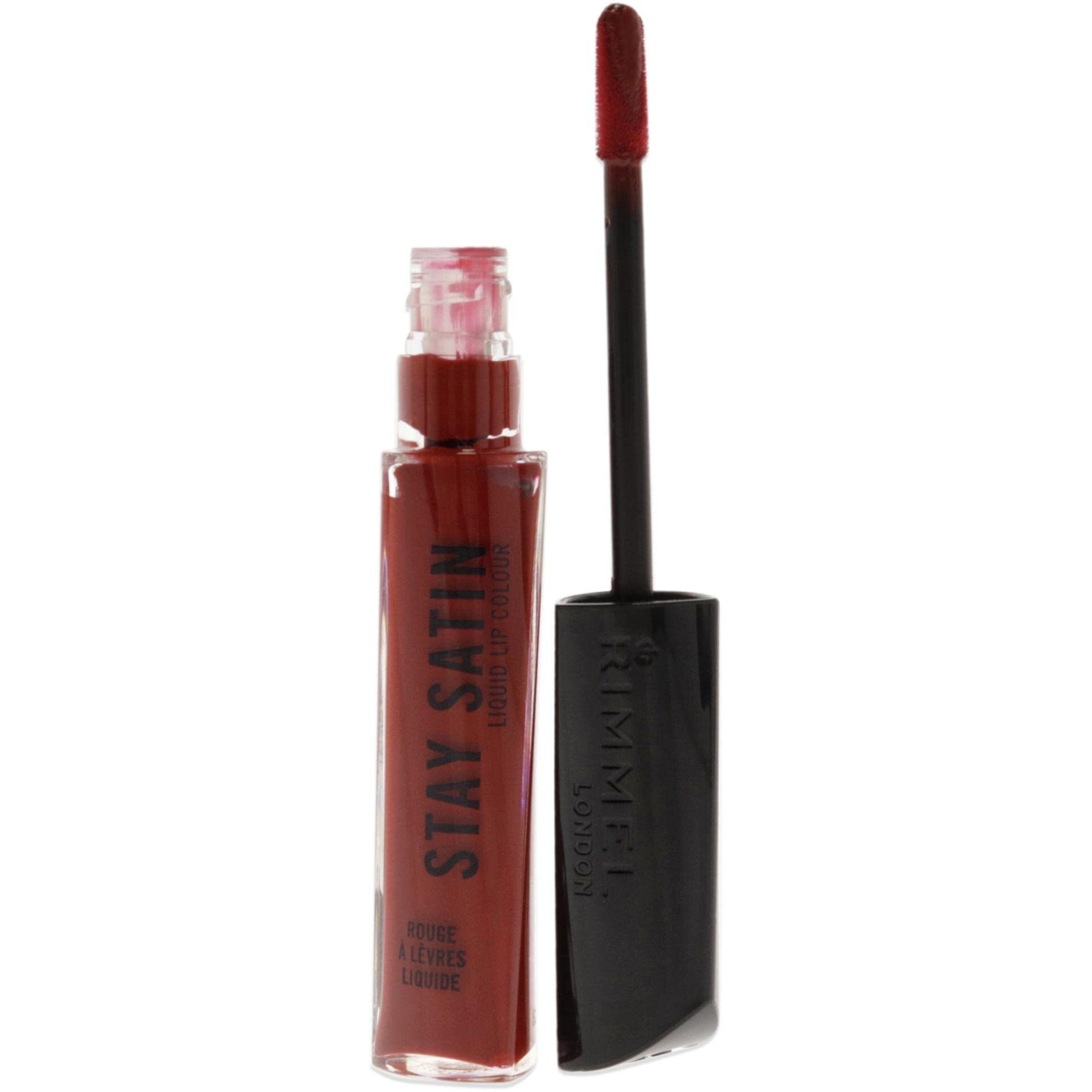 Stay Satin Liquid Lip Color - 500 Redical by Rimmel London for Women - 0.21 oz Lipstick