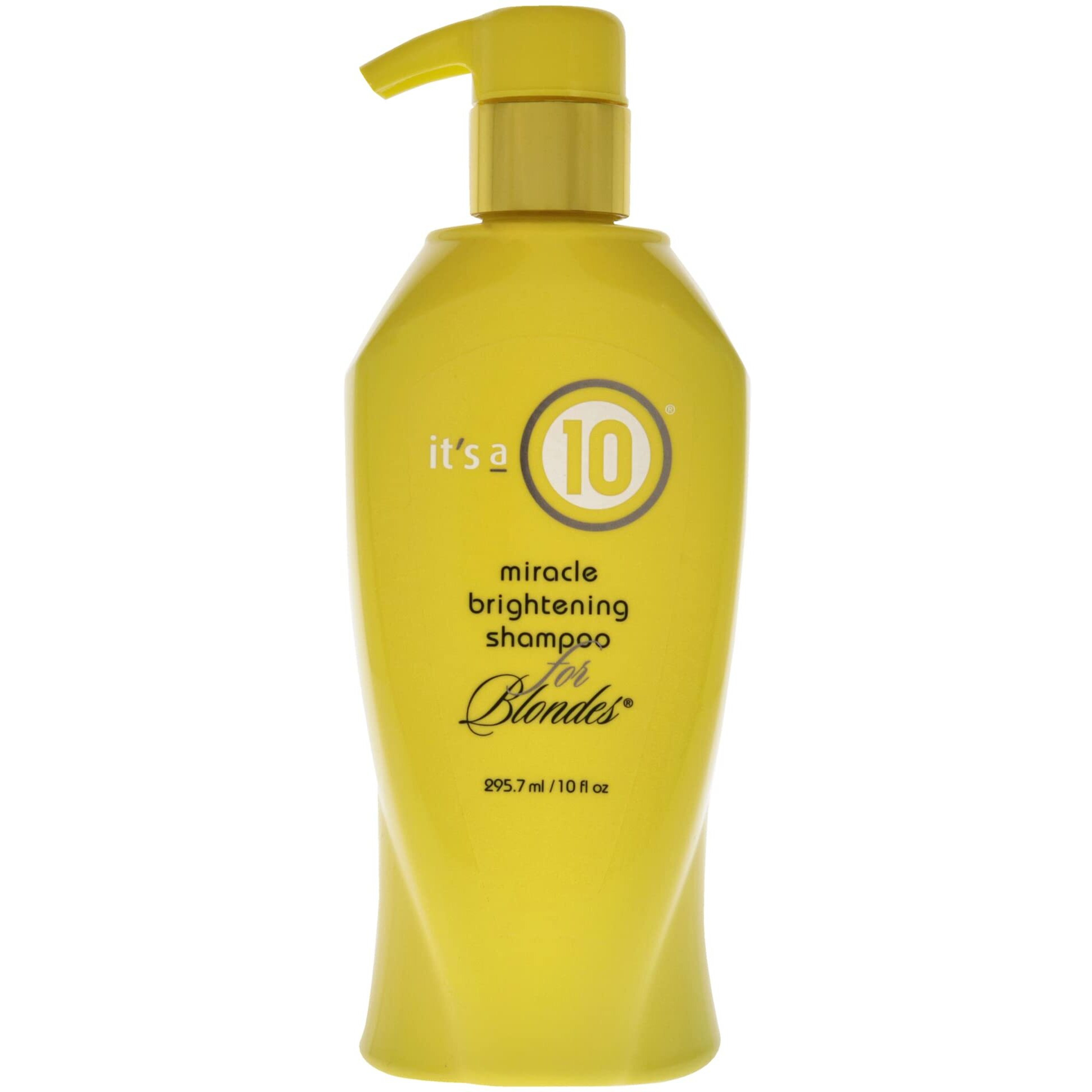 Miracle Brightening Shampoo For Blondes by Its A 10 for Unisex - 10 oz Shampoo