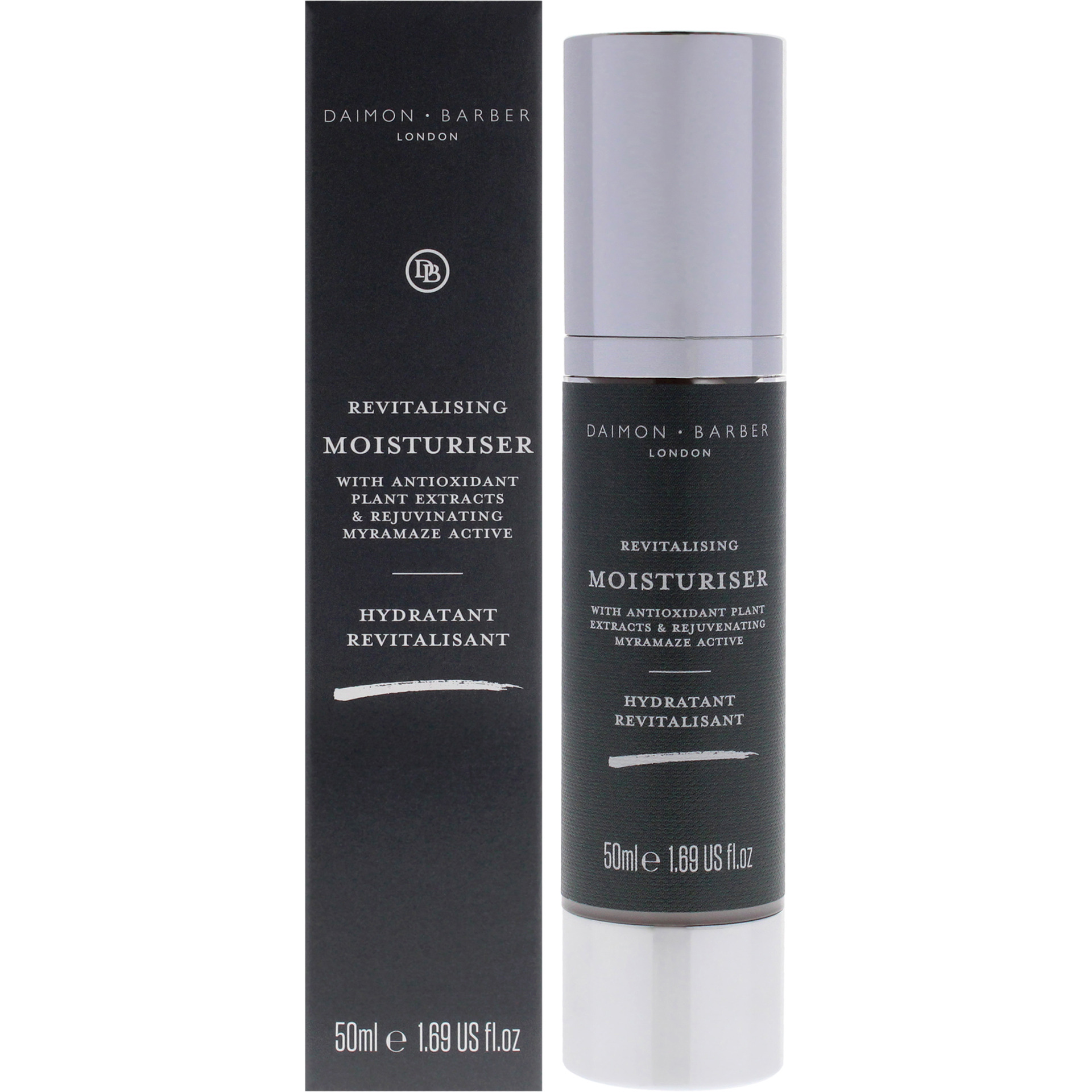 Revitalizing Moisturiser by Daimon Barber for Men - 1.69 oz Moisturizer