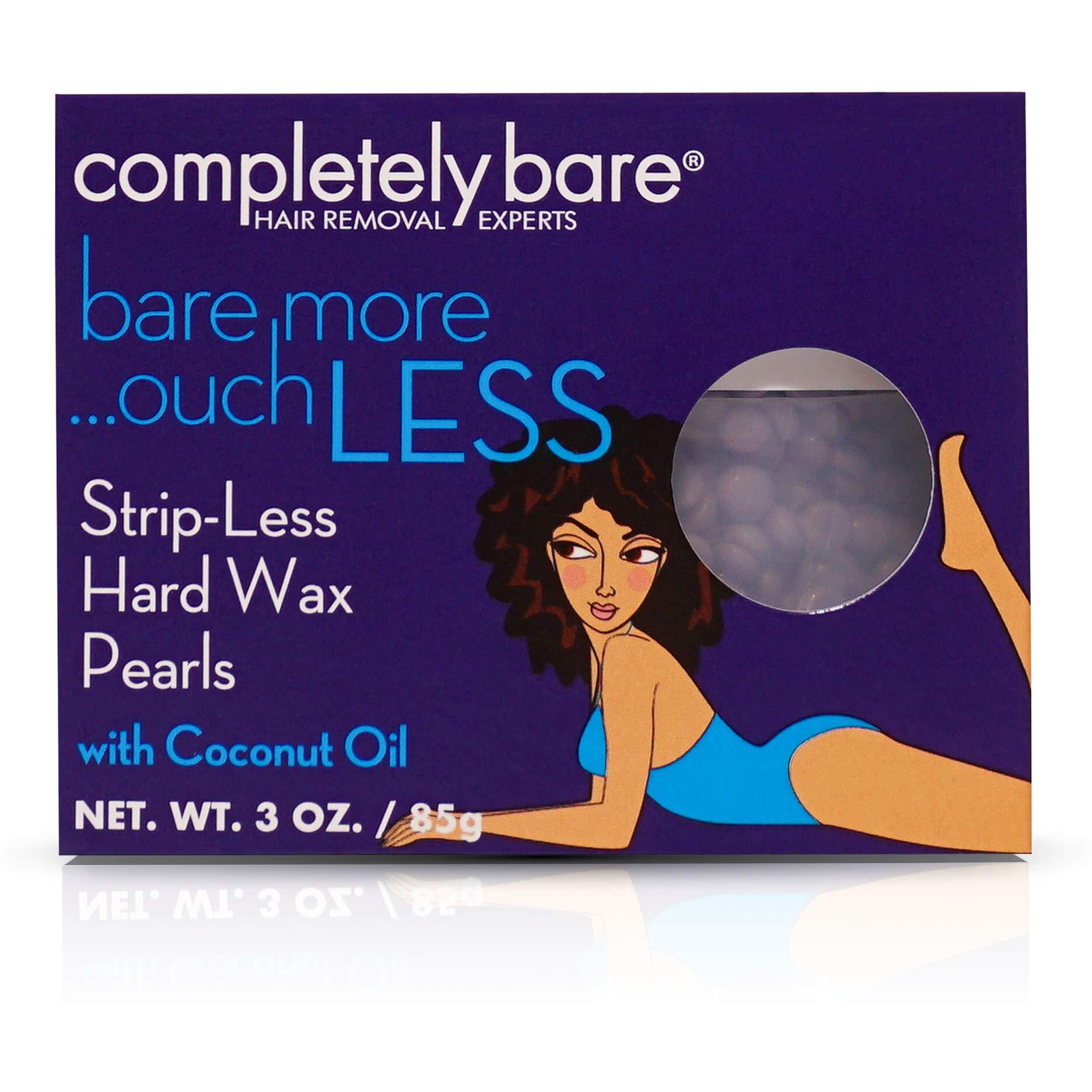 completely bare bare more ouch LESS Strip-Less Hard Wax Pearls Kit