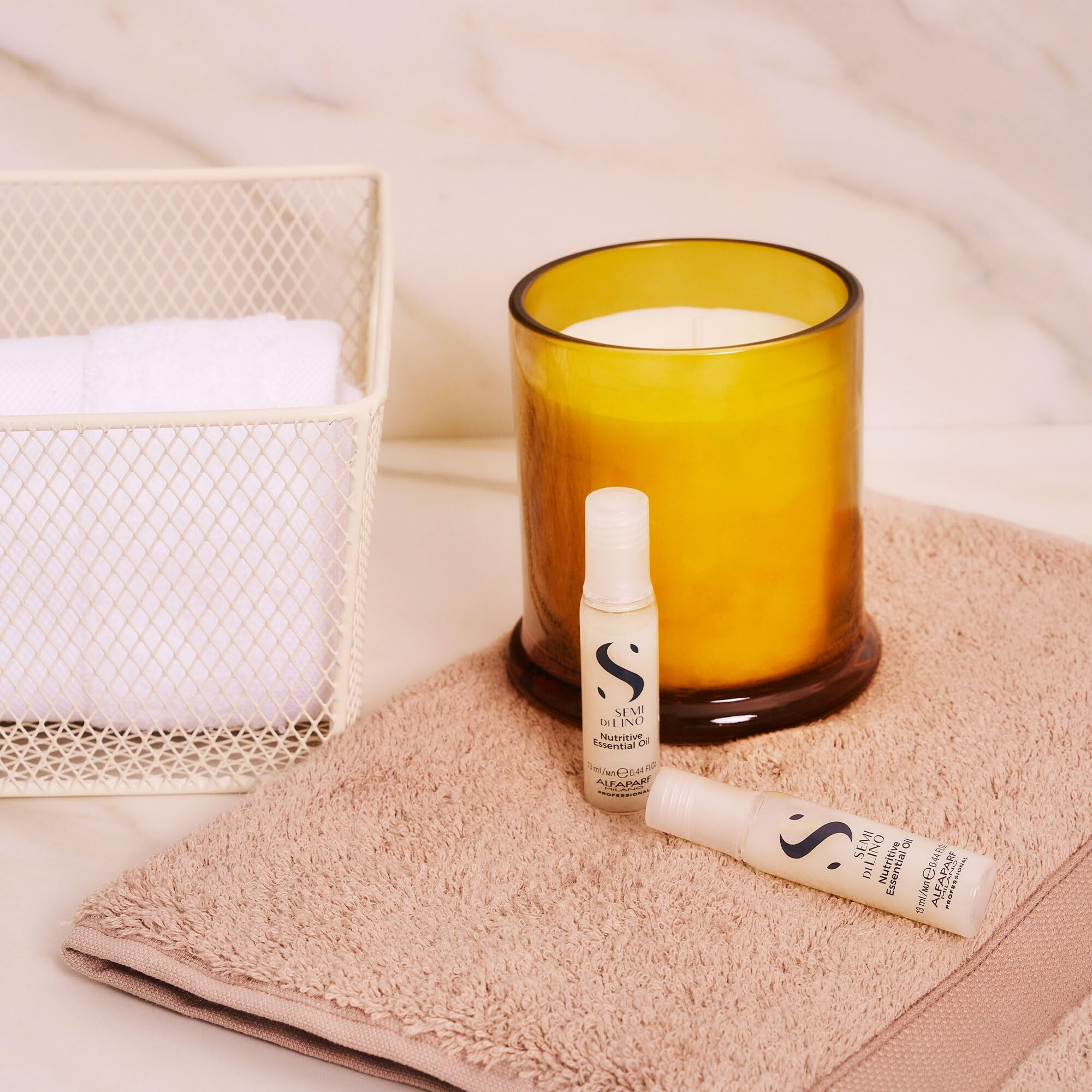 Semi Di Lino Moisture Nutritive Essential Oil by Alfaparf Milano for Unisex - 6 x 0.44 oz Oil