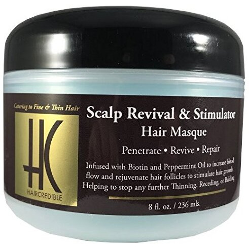 Haircredible Scalp Revival & Stimulator Hair Masque 8oz