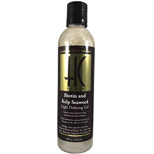 Haircredible Biotin & Kelp Seaweed Light Defining Gel 8oz