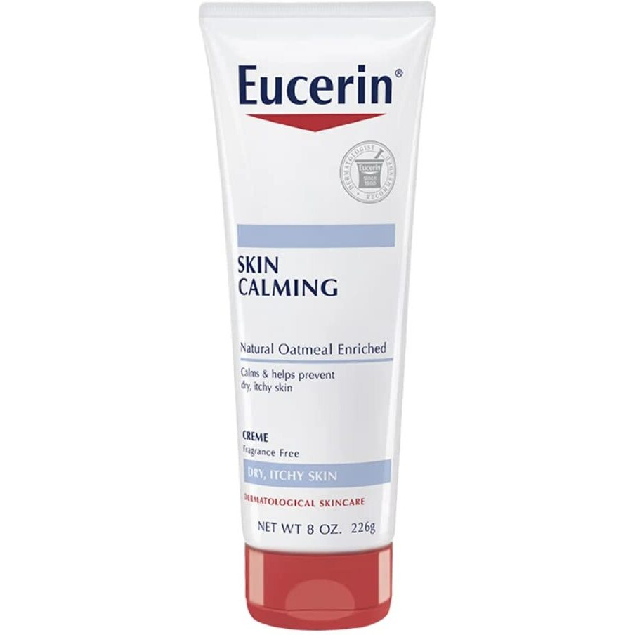 Eucerin 11962 Plus Intensive Repair Lotion, Calming Cream, 8 oz, White