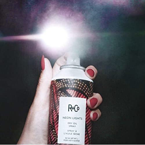 Neon Lights Dry Oil Spray by R+Co for Unisex - 4 oz Spray