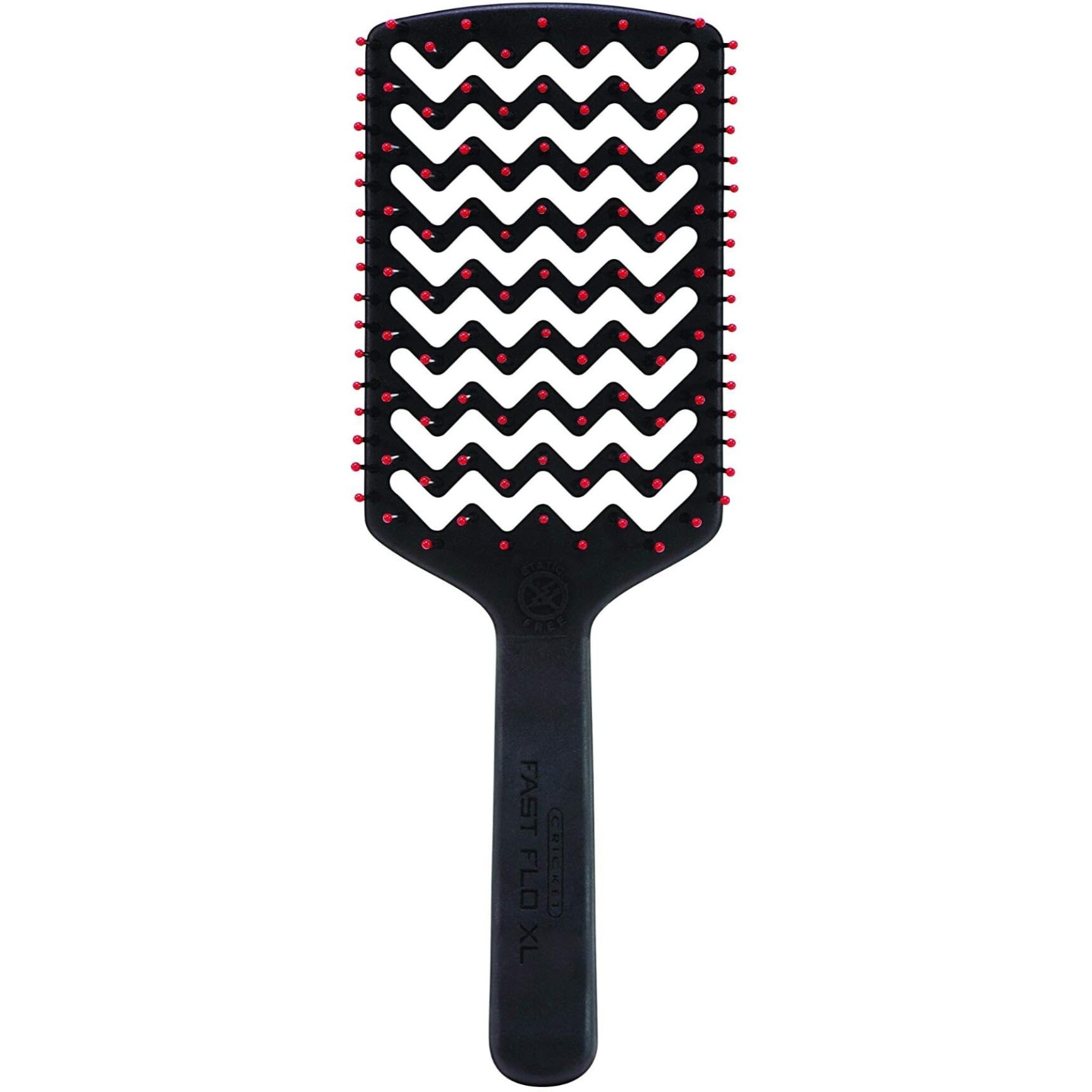 Static Free Brush - Fast Flo XL by Cricket for Unisex - 1 Pc Hair Brush