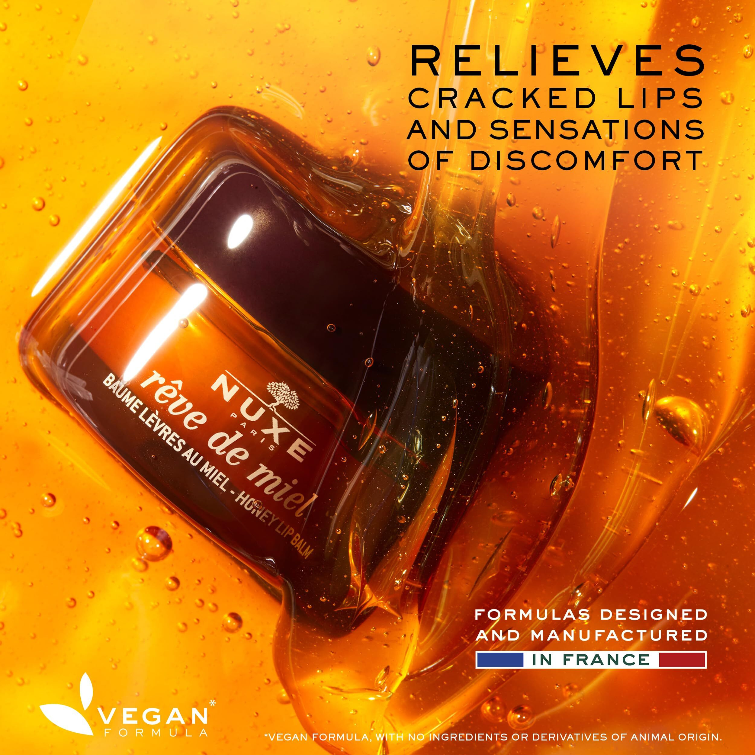 Reve De Miel - Ultra Nourishing Lip Balm by Nuxe for Unisex - 0.52 oz Lip Balm