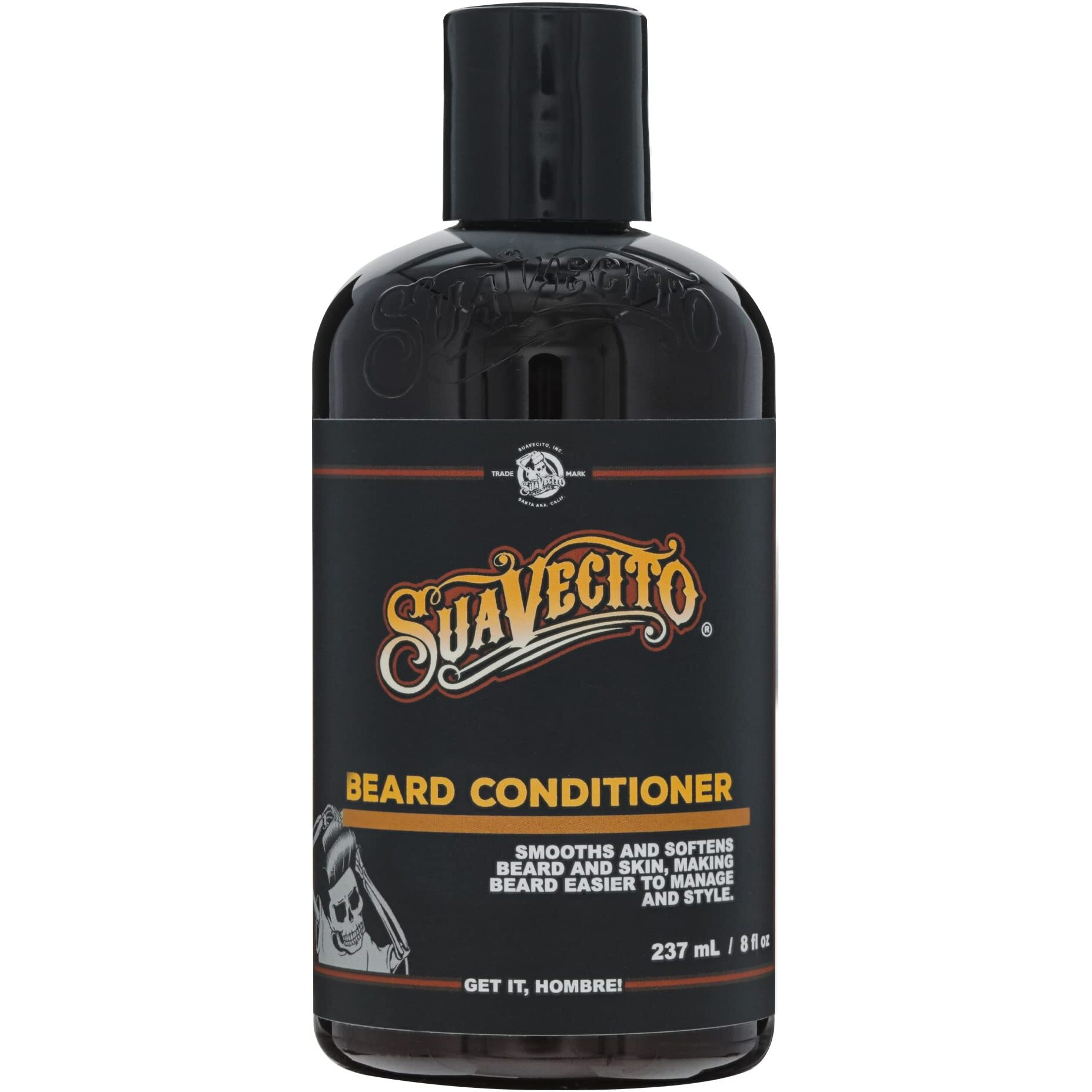 Suavecito Beard Conditioner Smoothing and Softening Beard Conditioner for Men (8 Ounce.)