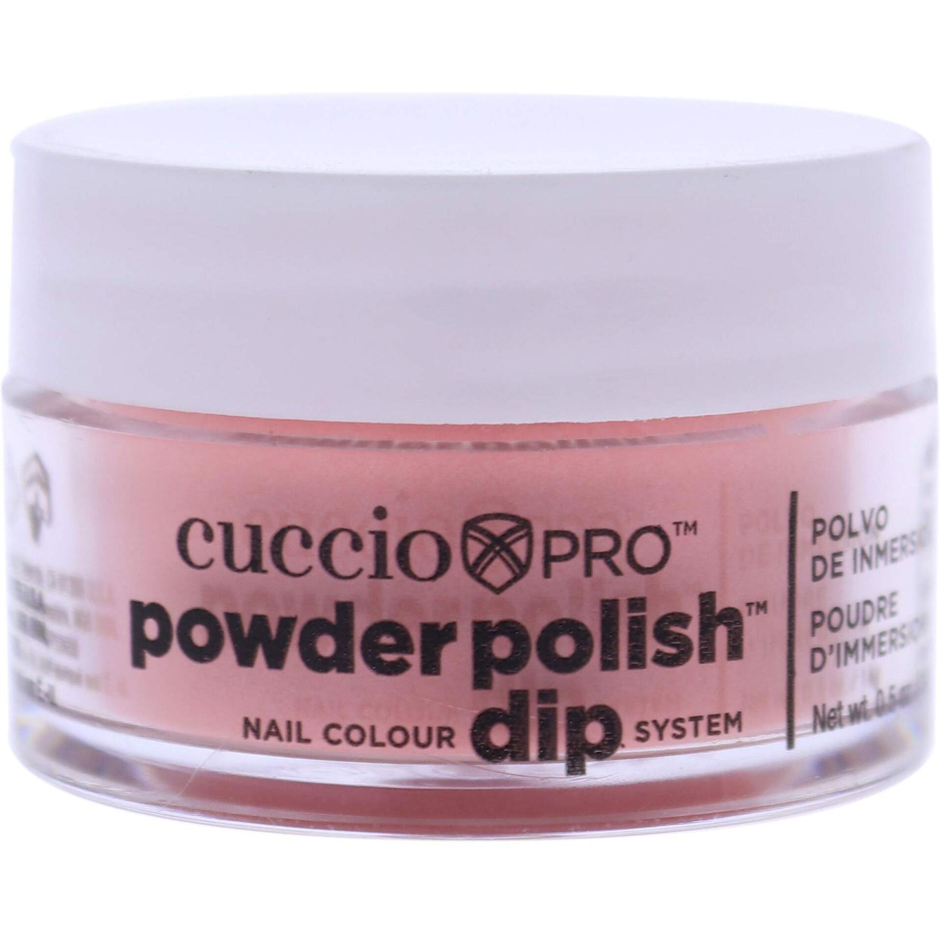 Pro Powder Polish Nail Colour Dip System - Pastel Peach by Cuccio Colour for Women - 0.5 oz Nail Powder