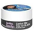 Lottabody Control Me Edge Gel with Coconut & Shea Oils For All Hair Types, Black, 2.25 Ounce (Pack of 1)