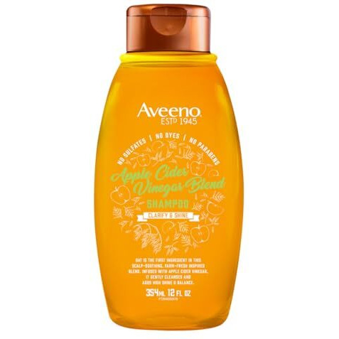 Aveeno Scalp Soothing Shampoo, Apple Cider Vinegar Blend, 12 Fl Oz