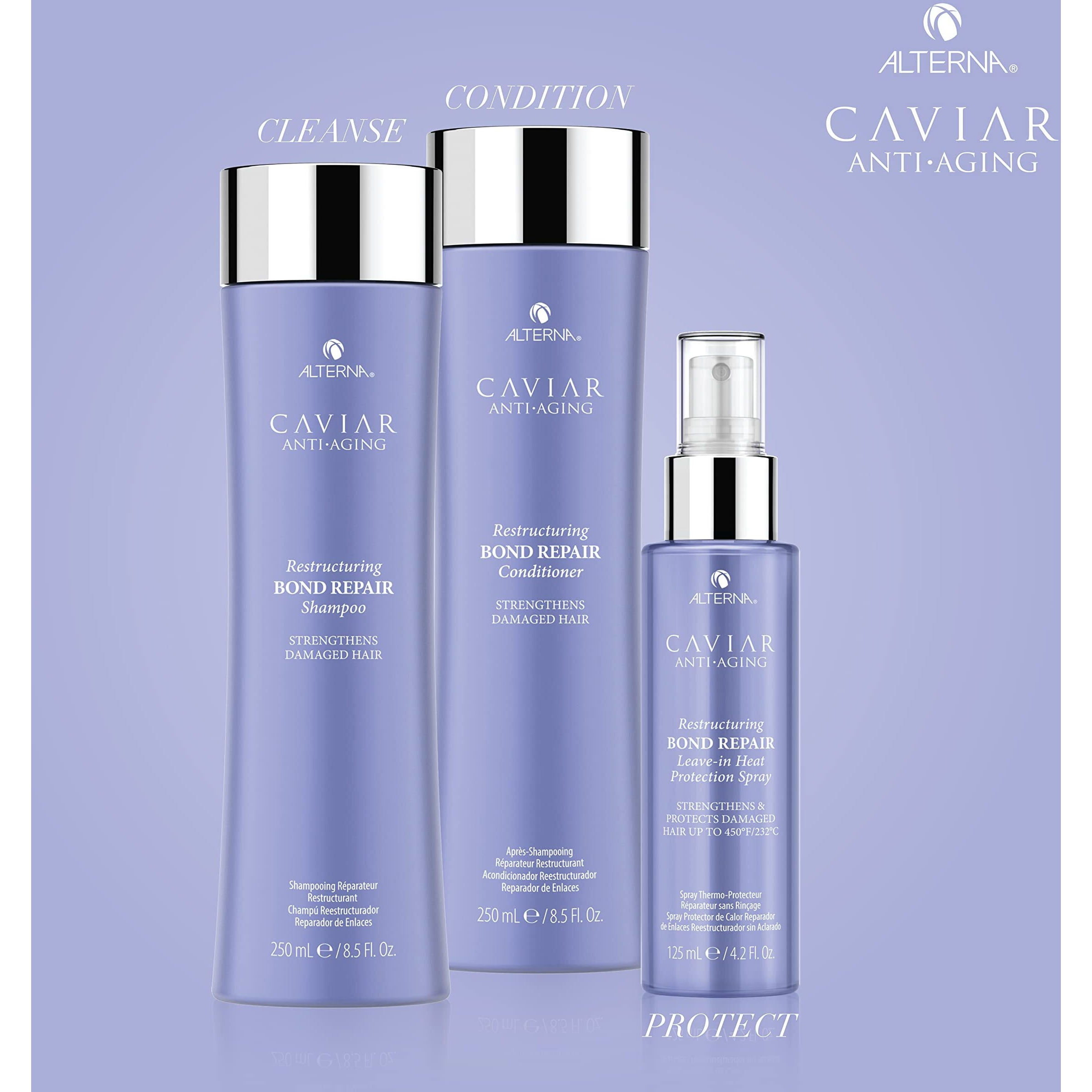 Caviar Anti-Aging Restructuring Bond Repair Shampoo by Alterna for Unisex - 8.5 oz Shampoo