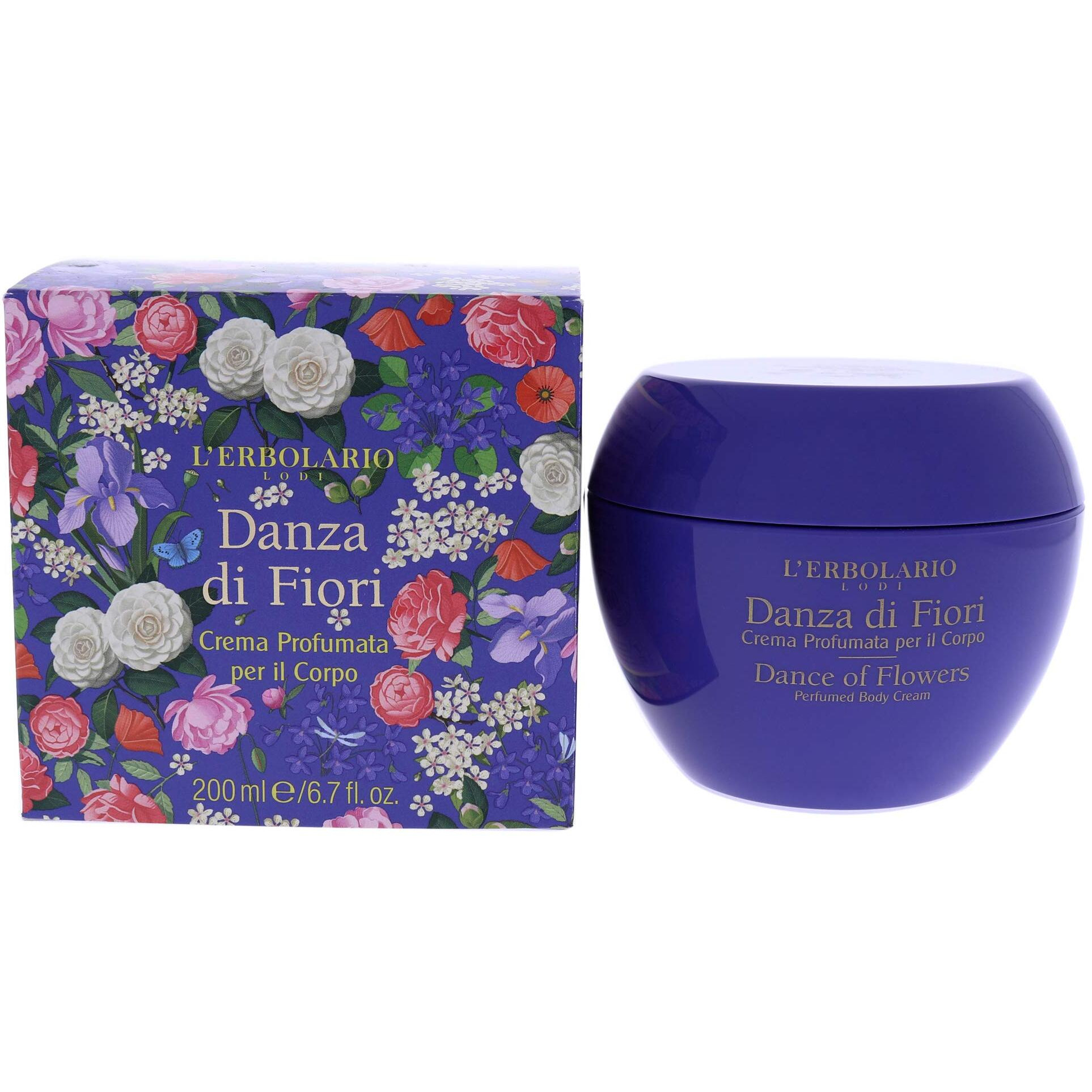 Perfumed Body Cream - Dance Of Flowers by LErbolario for Women - 6.7 oz Body Cream