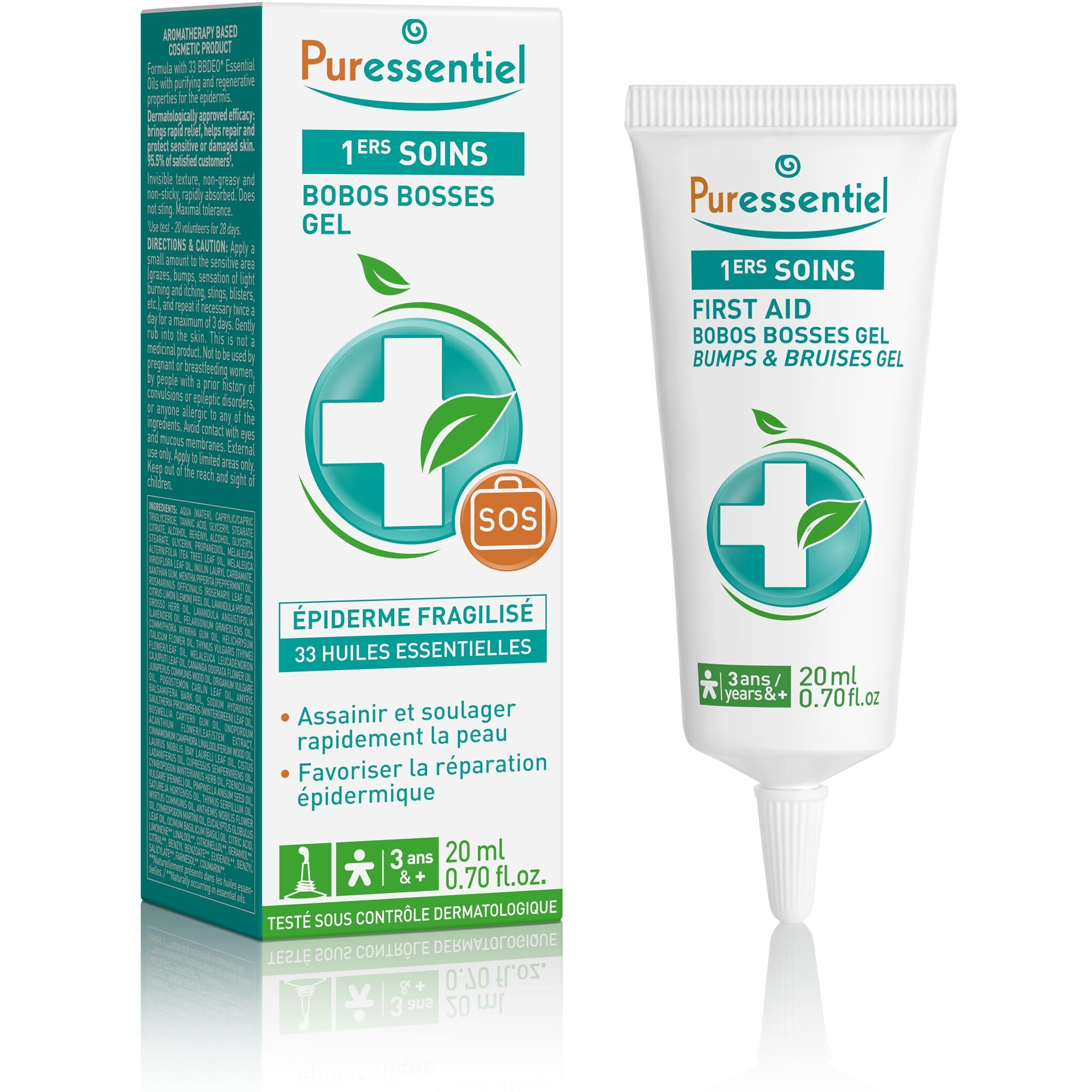 Bumps and Bruises Gel by Puressentiel for Unisex - 0.67 oz Gel
