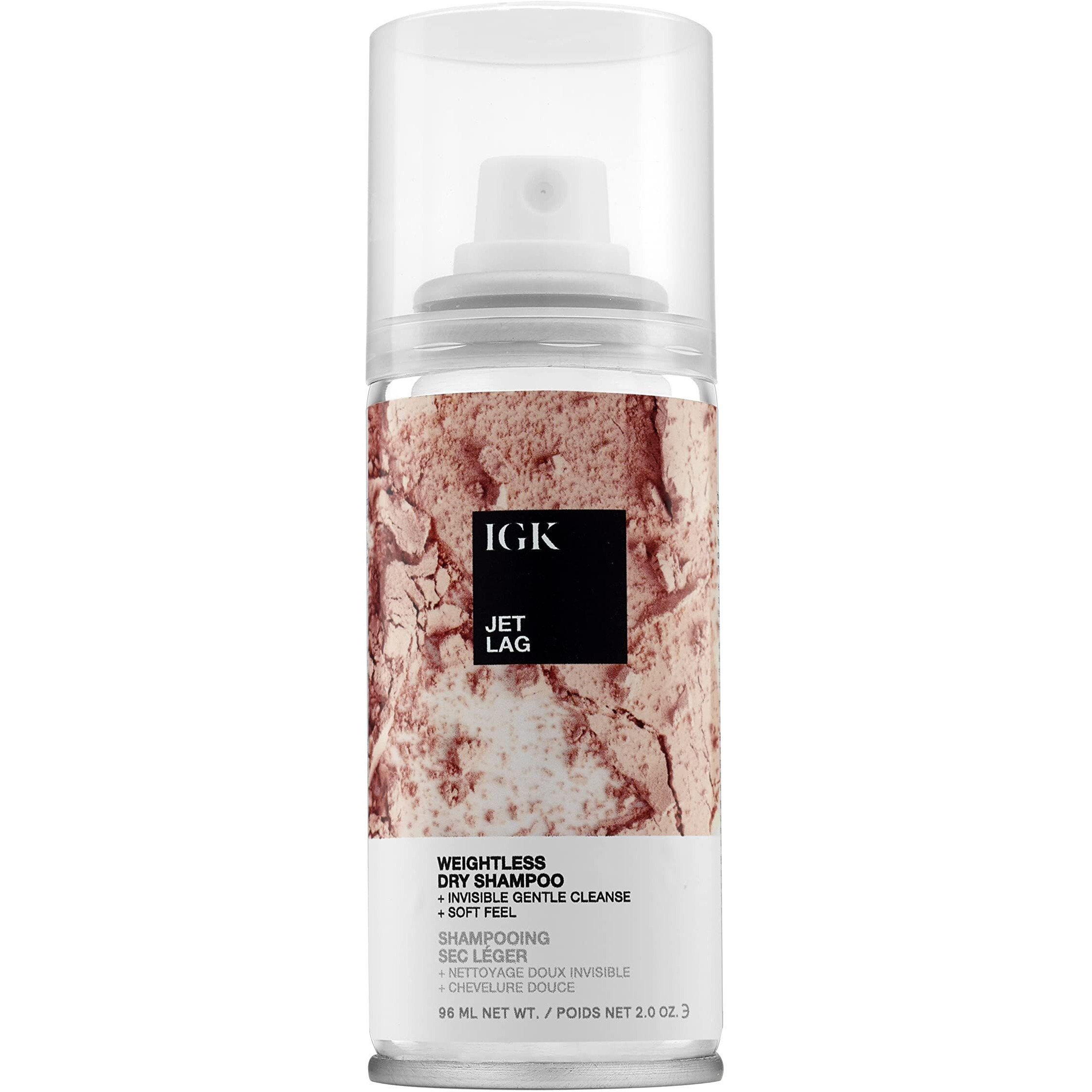 Jet Lag Weightless Dry Shampoo by IGK for Unisex - 2 oz Dry Shampoo