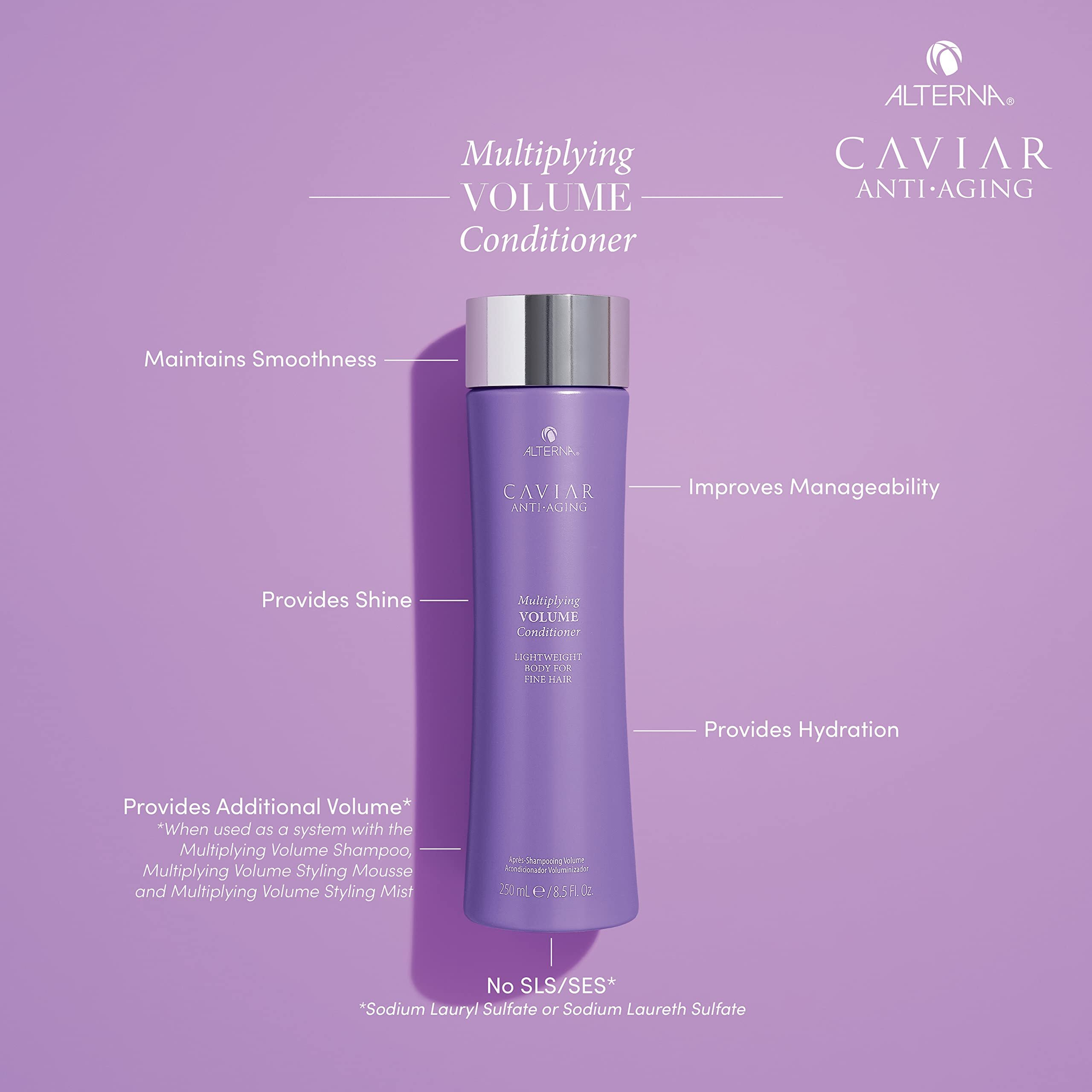 Caviar Anti-Aging Multiplying Volume Conditioner by Alterna for Unisex - 8.5 oz Conditioner