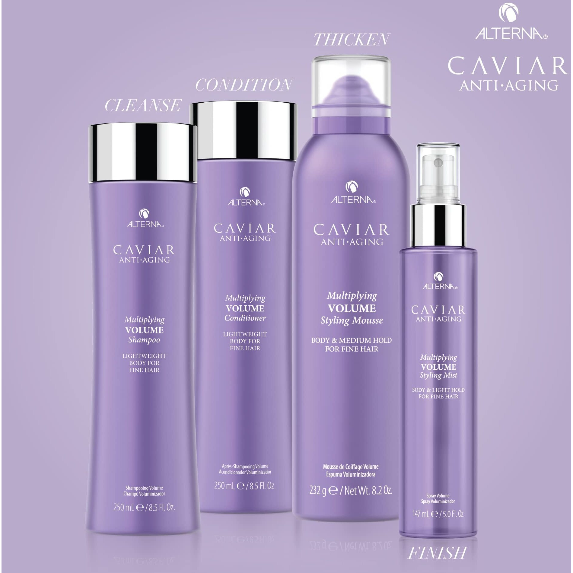 Caviar Anti-Aging Multiplying Volume Conditioner by Alterna for Unisex - 8.5 oz Conditioner