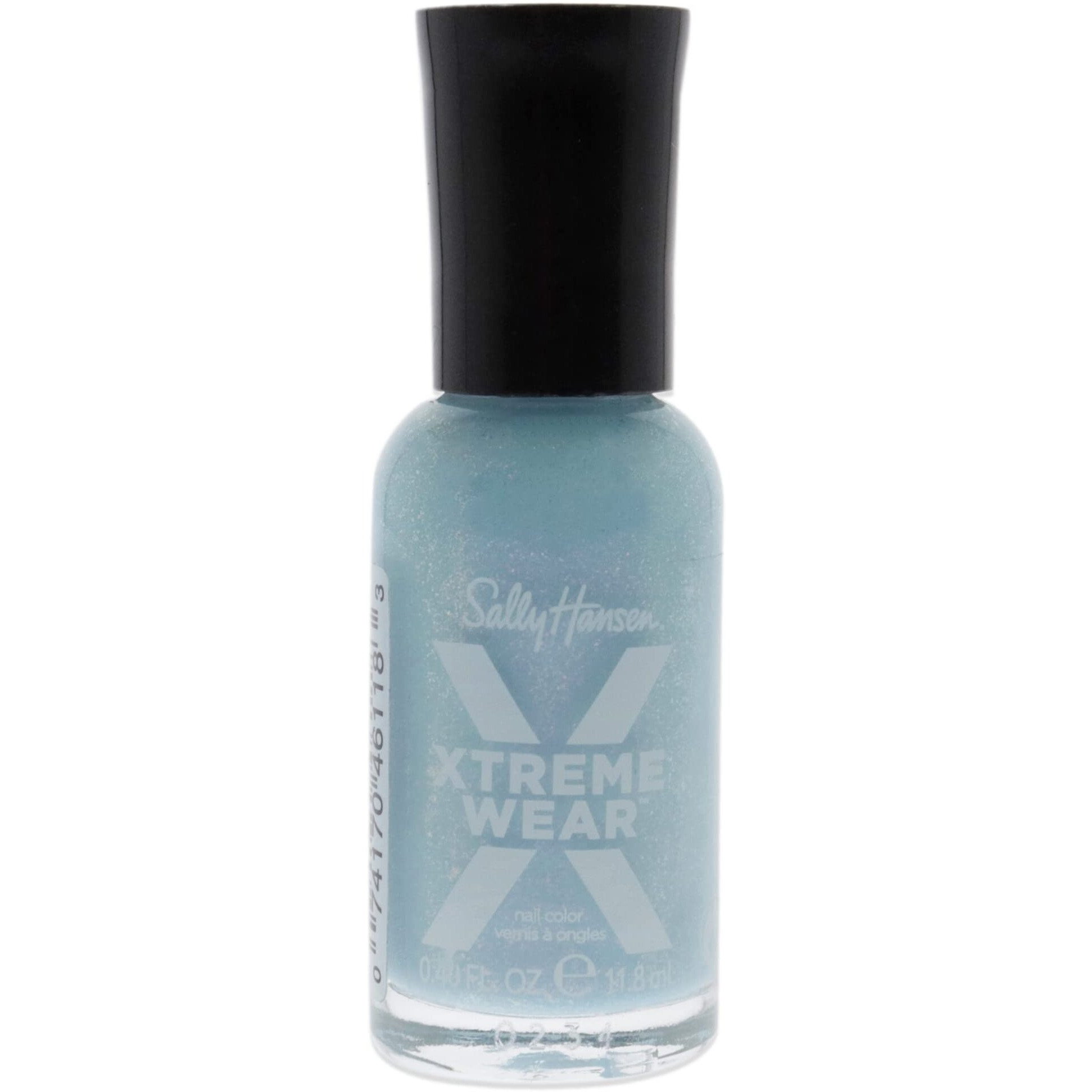 Xtreme Wear Nail Color - 413 Blue Blitz by Sally Hansen for Women - 0.4 oz Nail Polish