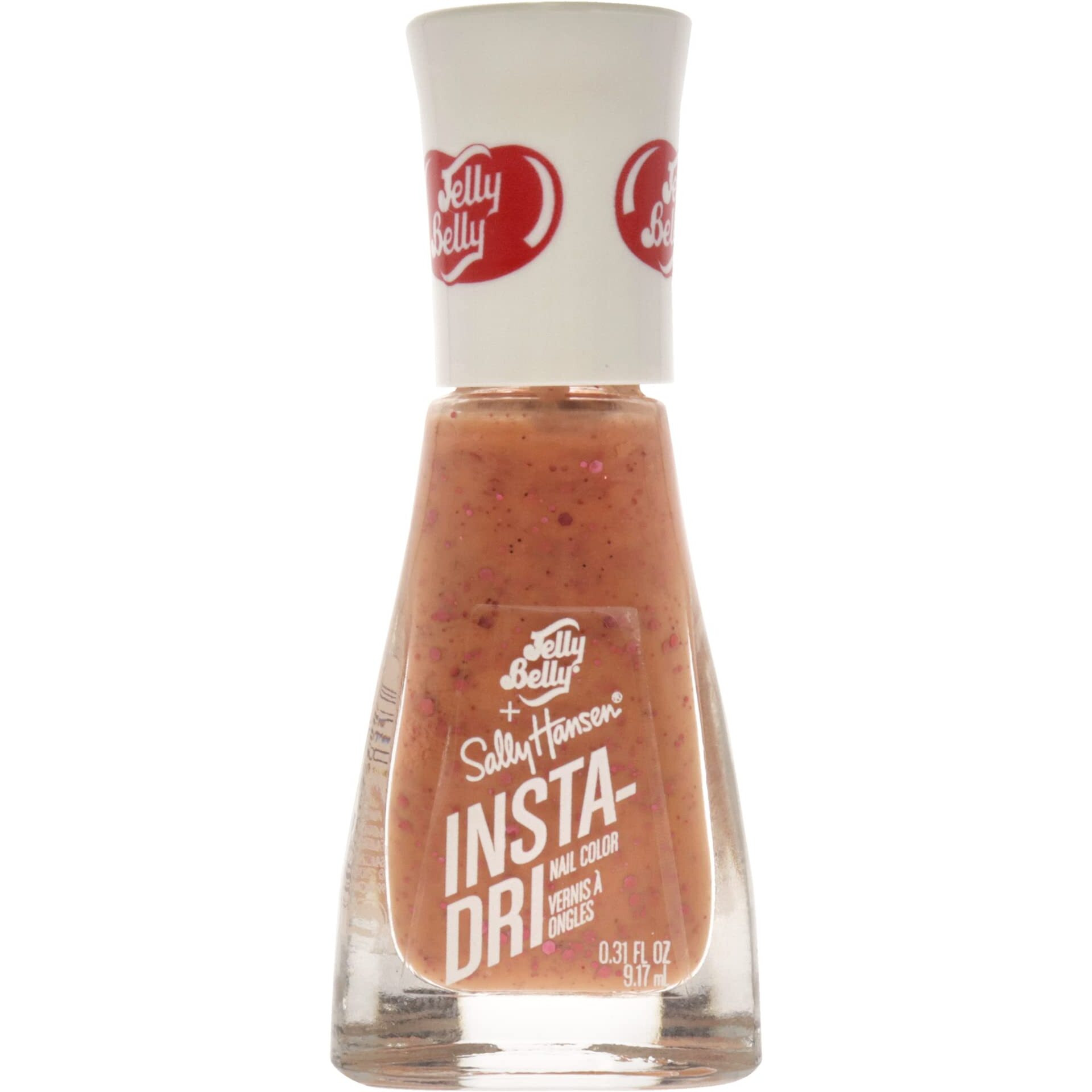 Insta-Dri Jelly Belly Nail Polish - Peach by Sally Hansen for Women - 0.31 oz Nail Polish