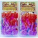 Calypso Hair Barrettes, Roses, Multiple Colors