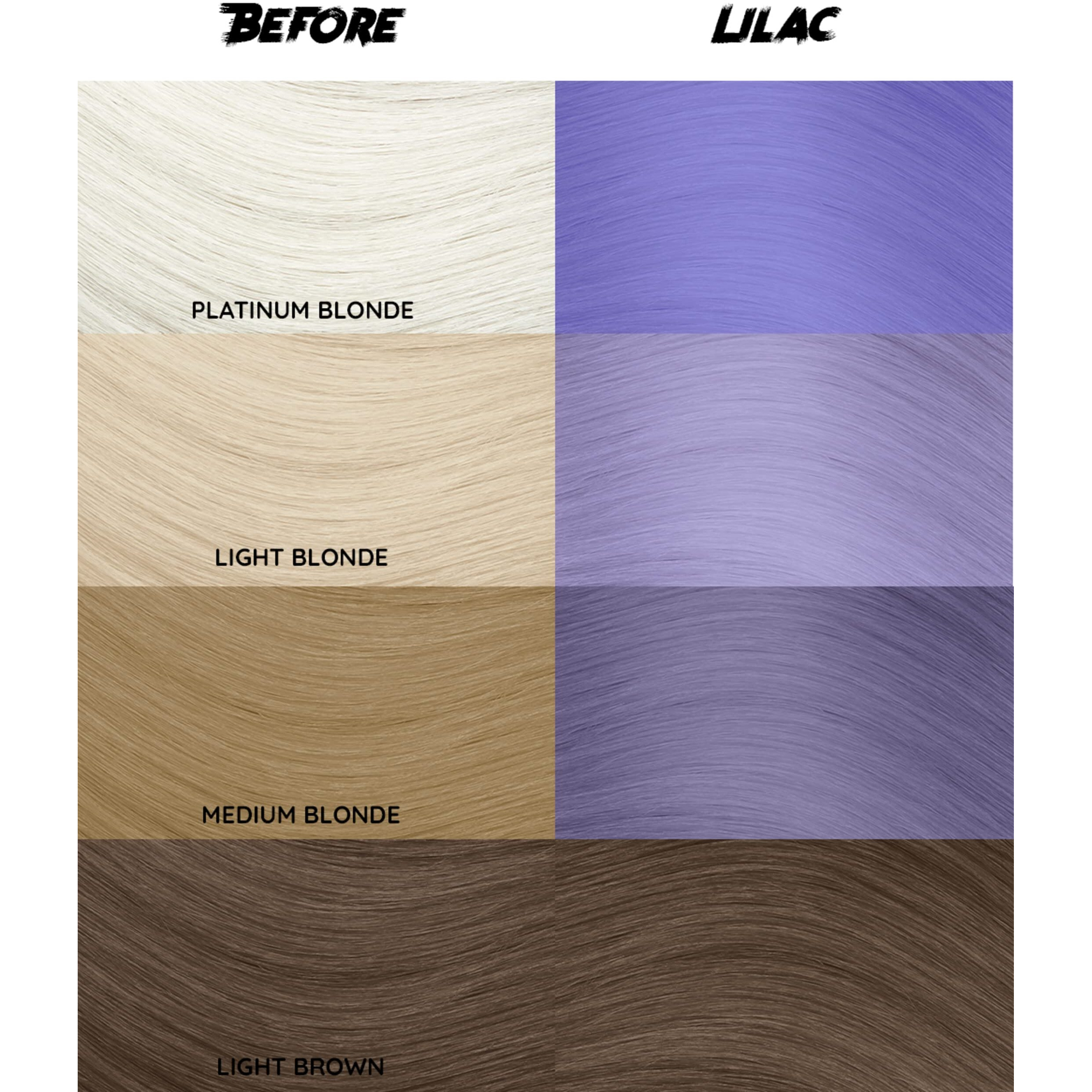 Crazy Color Salon Pro Semi Permanent Hair Color - 55 Lilac by Crazy Color for Women - 5.07 oz Hair Color