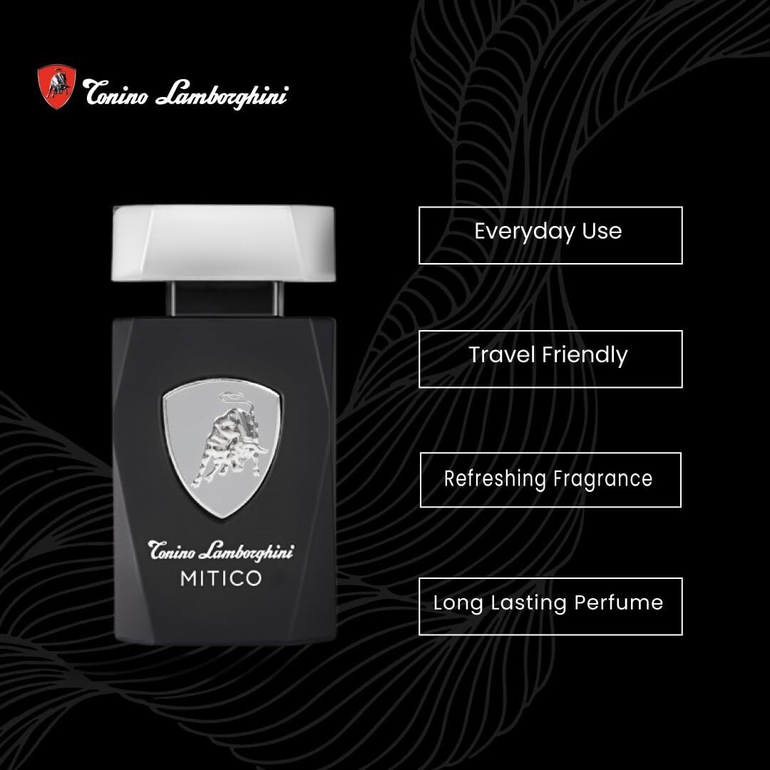 Mitico by Tonino Lamborghini, 4.2 oz Eau De Toilette Spray for Men
