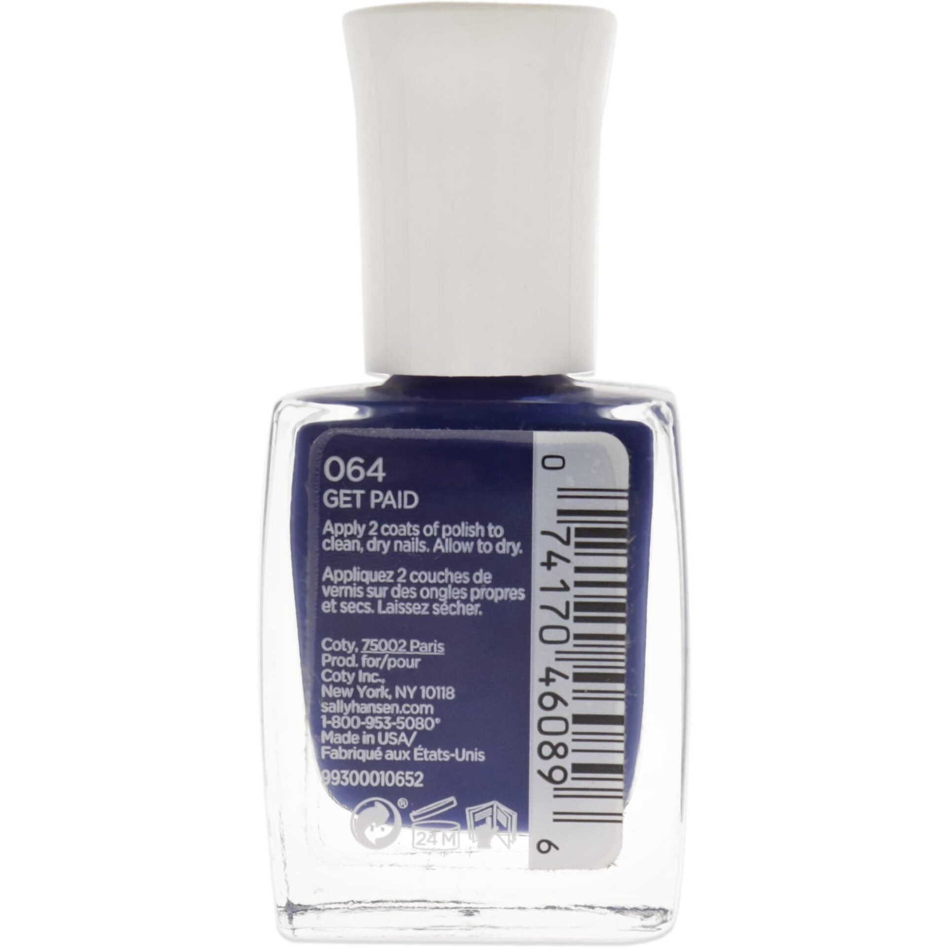 Mega Strength Nail Color - 064 Get Paid by Sally Hansen for Women - 0.4 oz Nail Polish