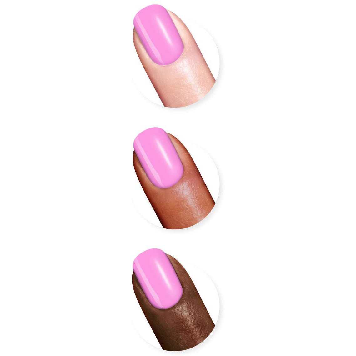 Mega Strength Nail Color - 024 Pink Like A Girl by Sally Hansen for Women - 0.4 oz Nail Polish