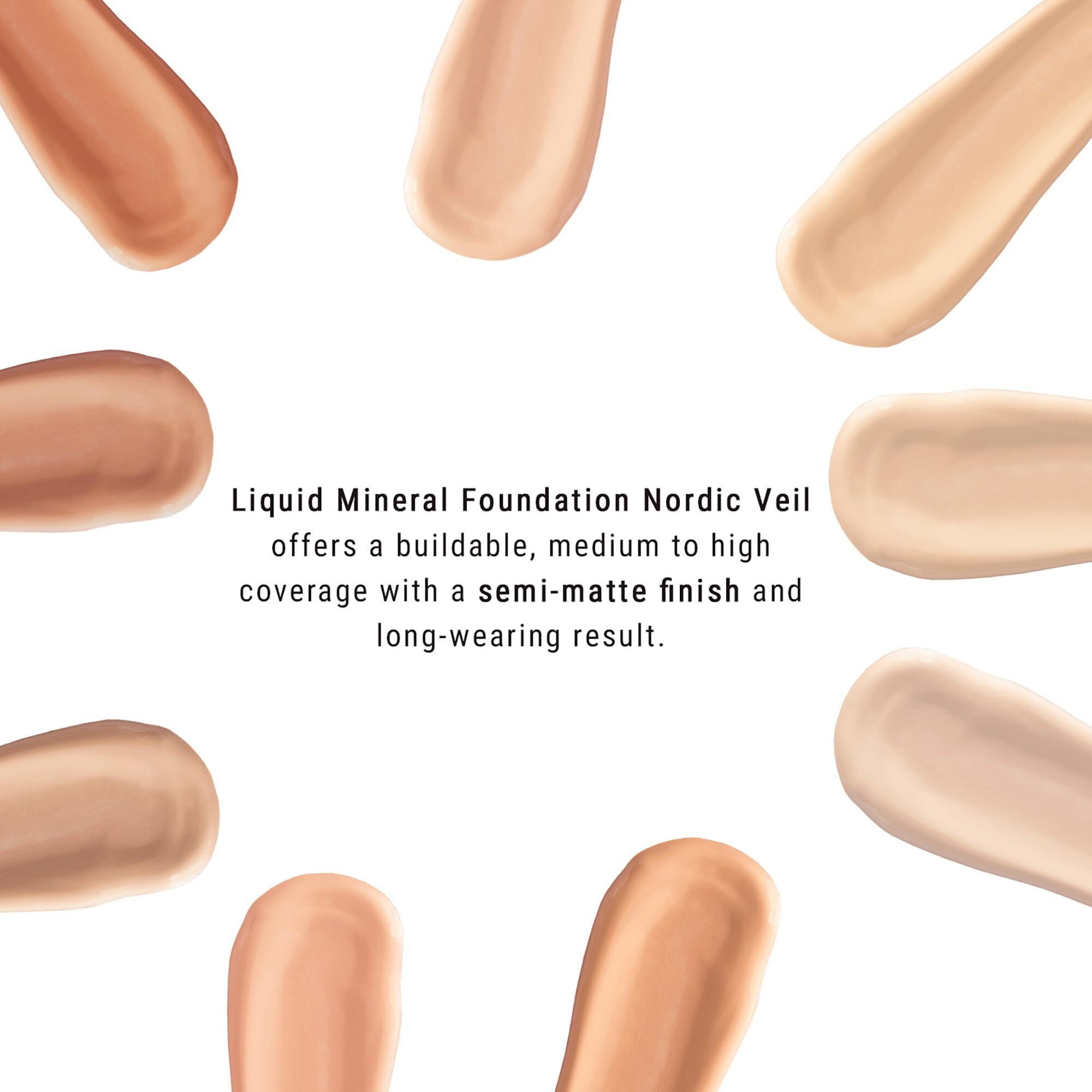Nordic Veil Foundation - 307 Disa by Idun Minerals for Women - 0.88 oz Foundation