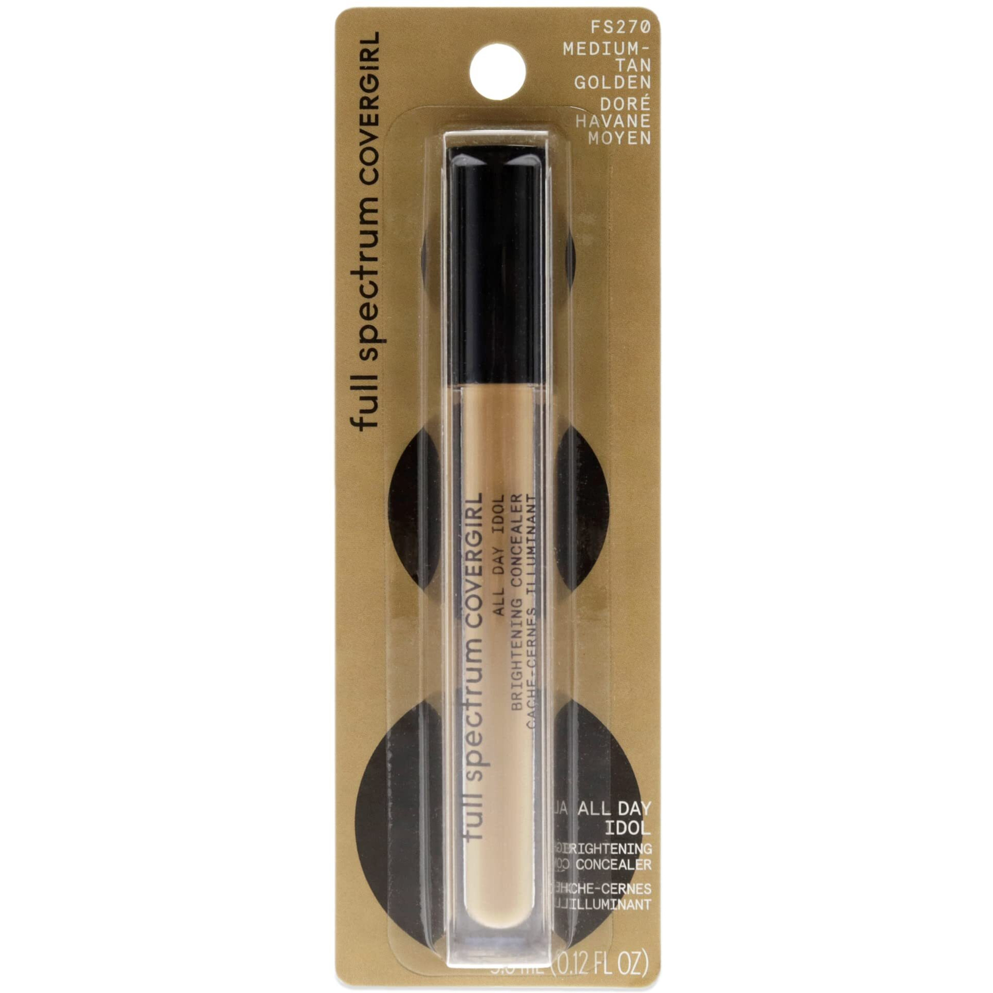 Full Spectrum All Day Idol - FS270 Medium Tan Golden by CoverGirl for Women - 0.12 oz Concealer
