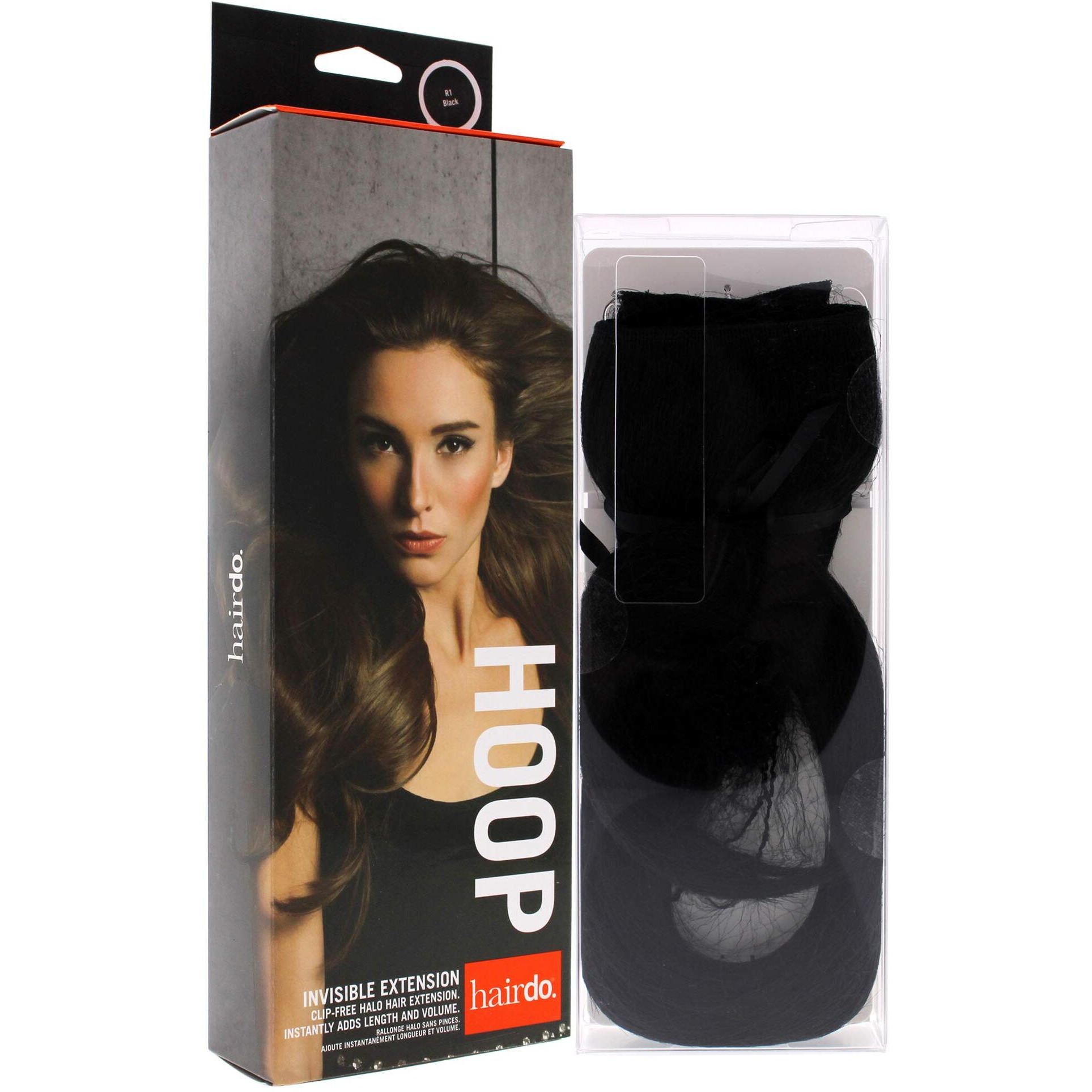 Invisible Extension - R1 Black by Hairdo for Women - 1 Pc Hair Extension
