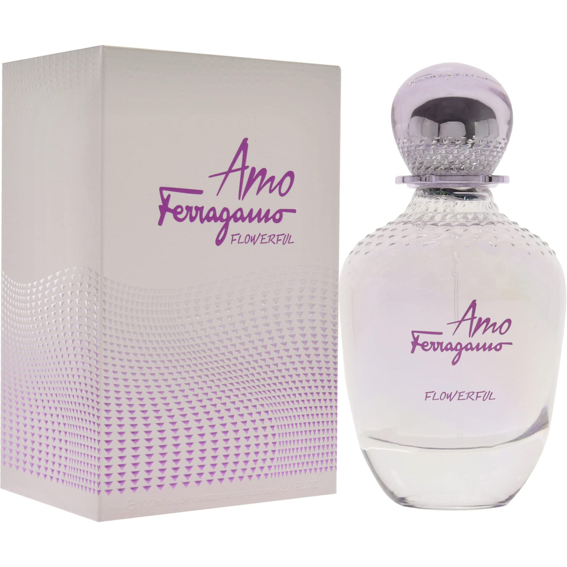 Amo Flowerful by Salvatore Ferragamo Eau De Toilette Spray 3.4 oz(D0102HA5PSU.)