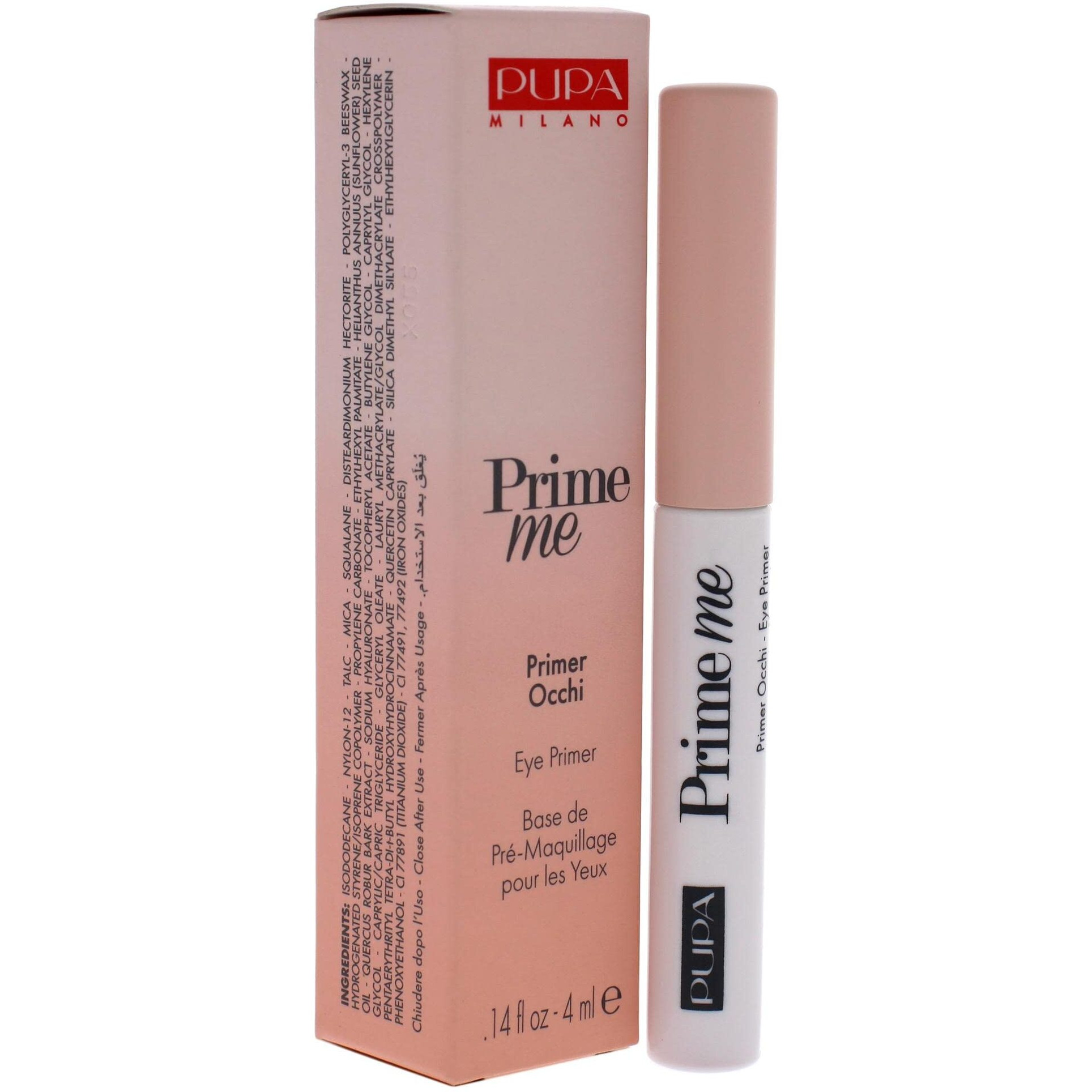 Prime Me Eye Primer - 001 Nude by Pupa Milano for Women - 0.14 oz Primer
