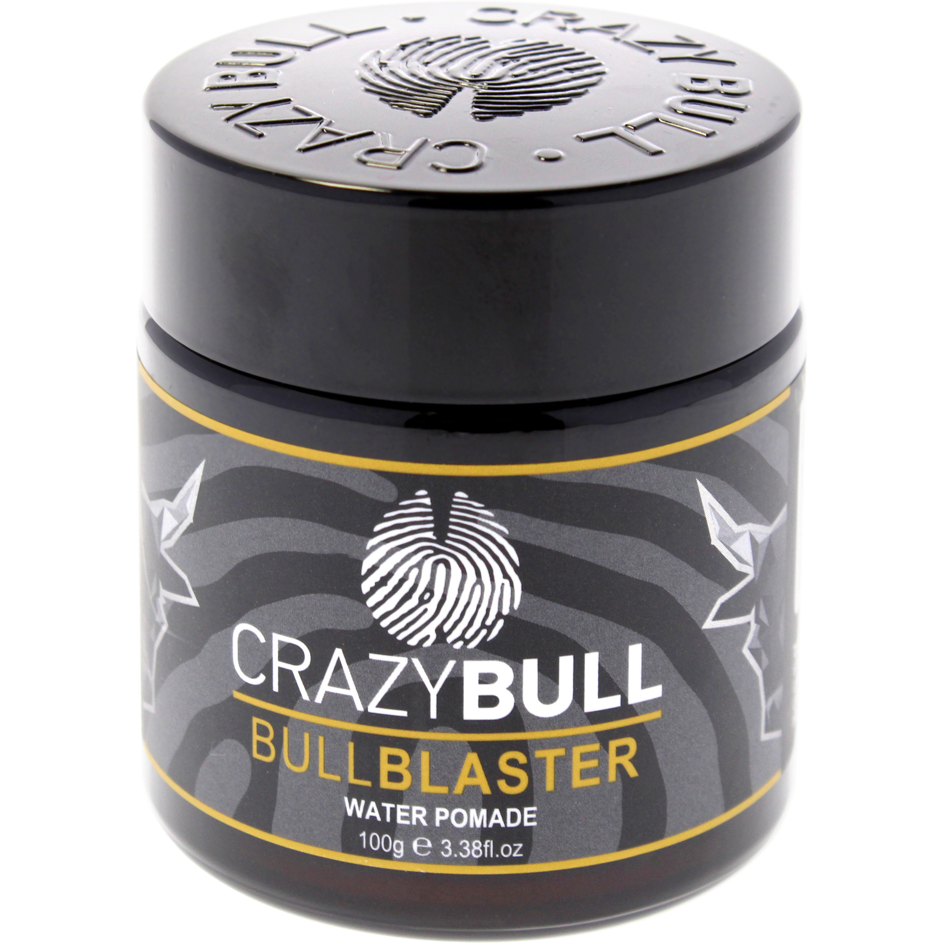 Bull Blaster Water Pomade by Crazy Bull Hair for Men - 3.38 oz Pomade