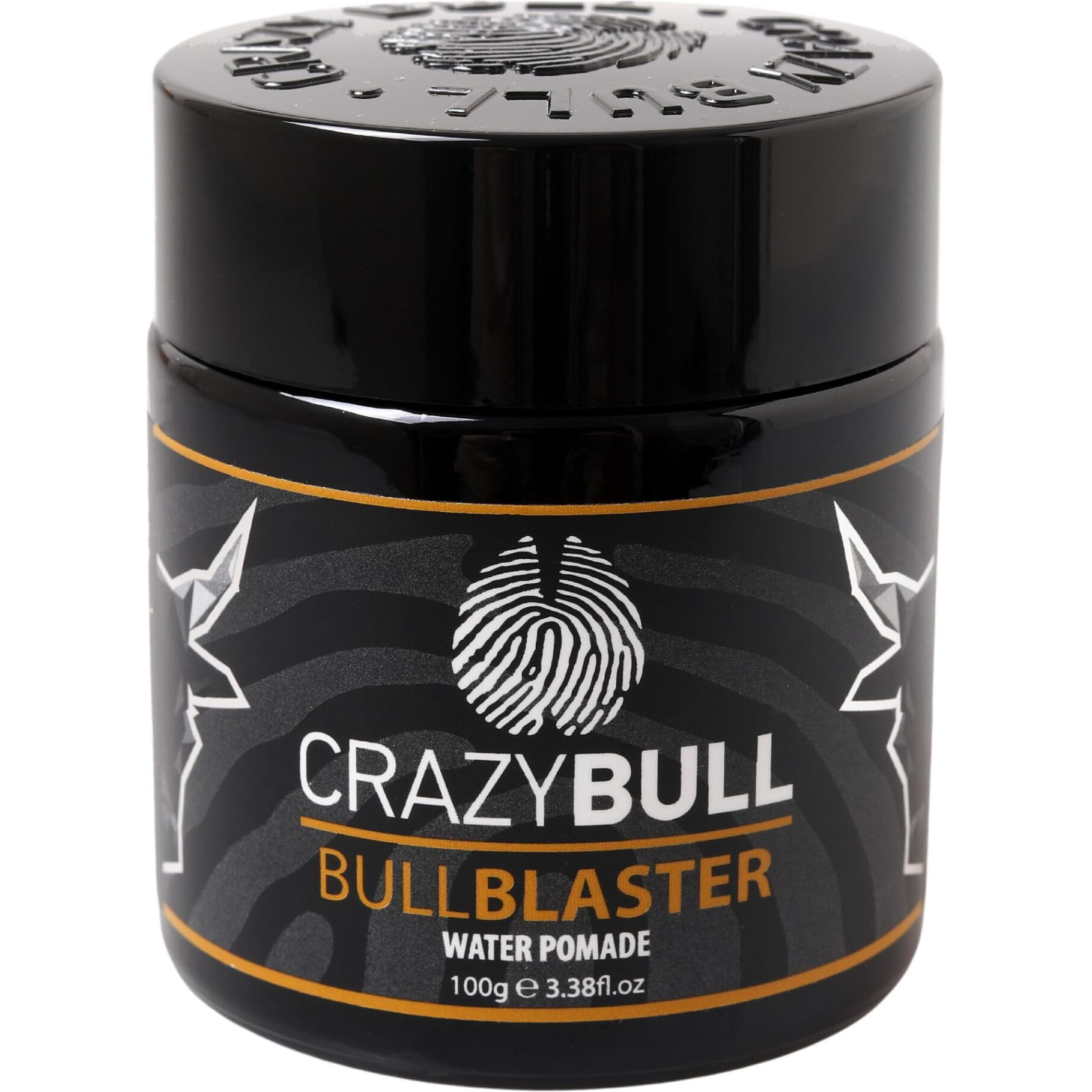 Bull Blaster Water Pomade by Crazy Bull Hair for Men - 3.38 oz Pomade