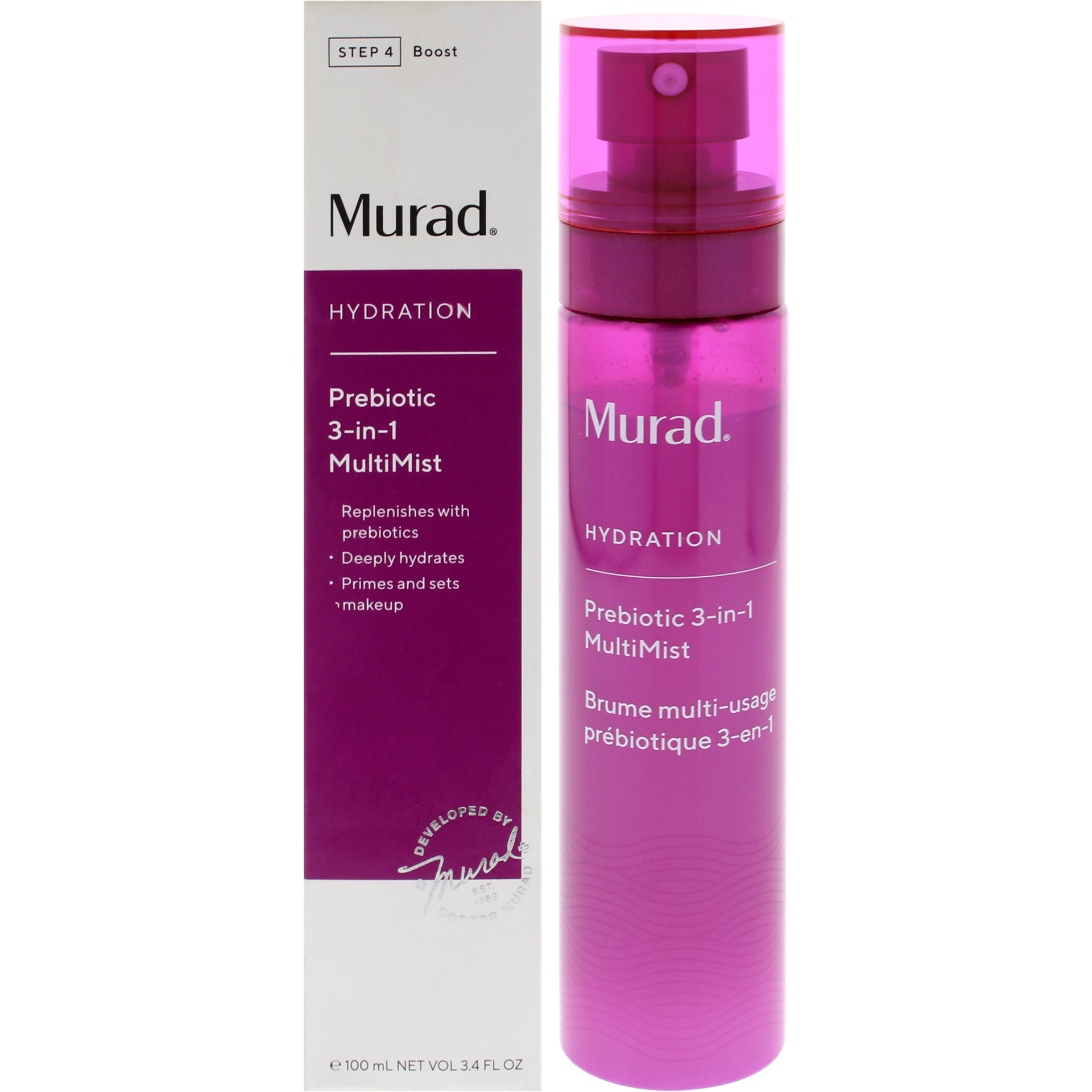 Prebiotic 3-In-1 Multi-Mist by Murad for Unisex - 3.4 oz Mist