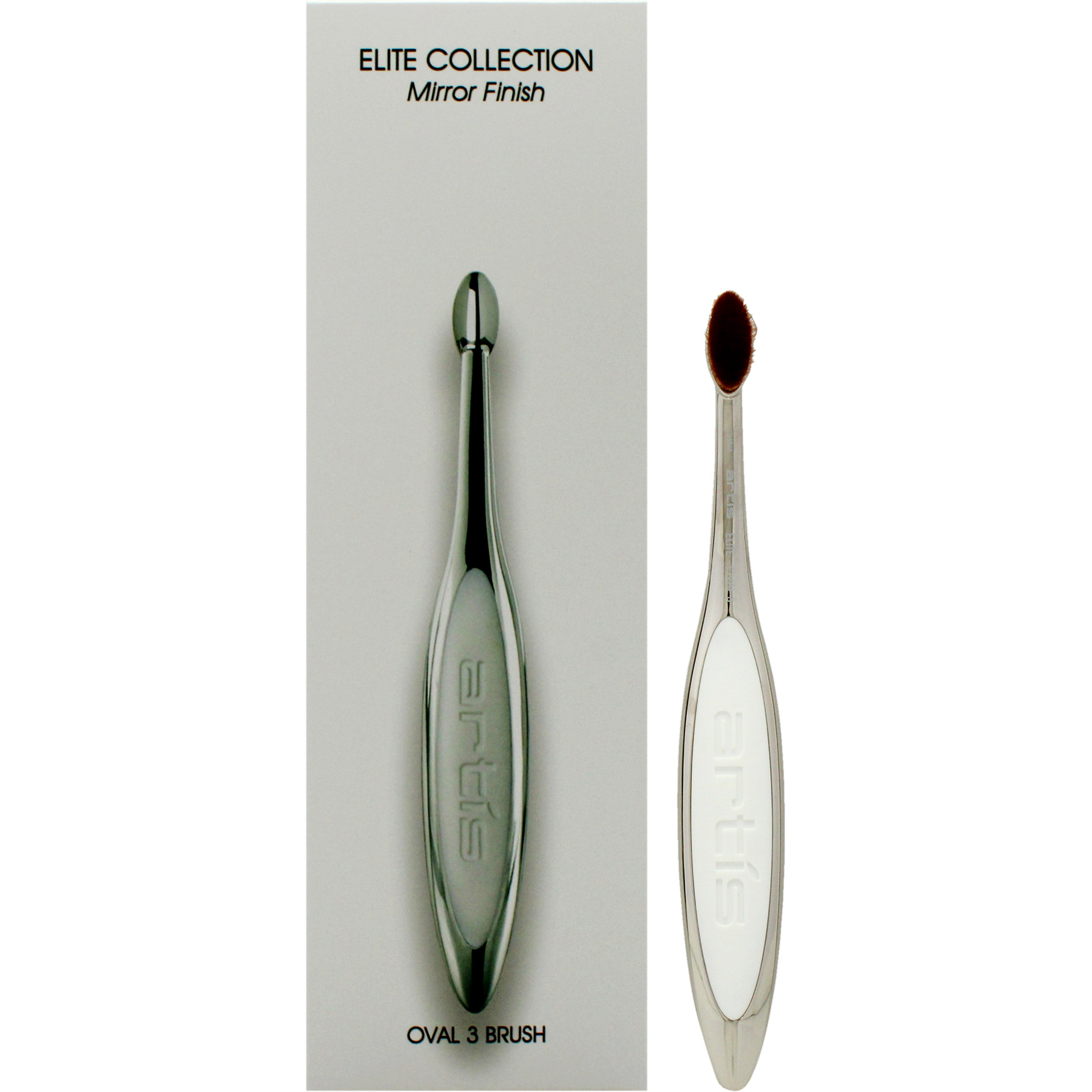 Elite Collection Oval 3 Brush - Mirror by Artis for Women - 1 Pc Brush