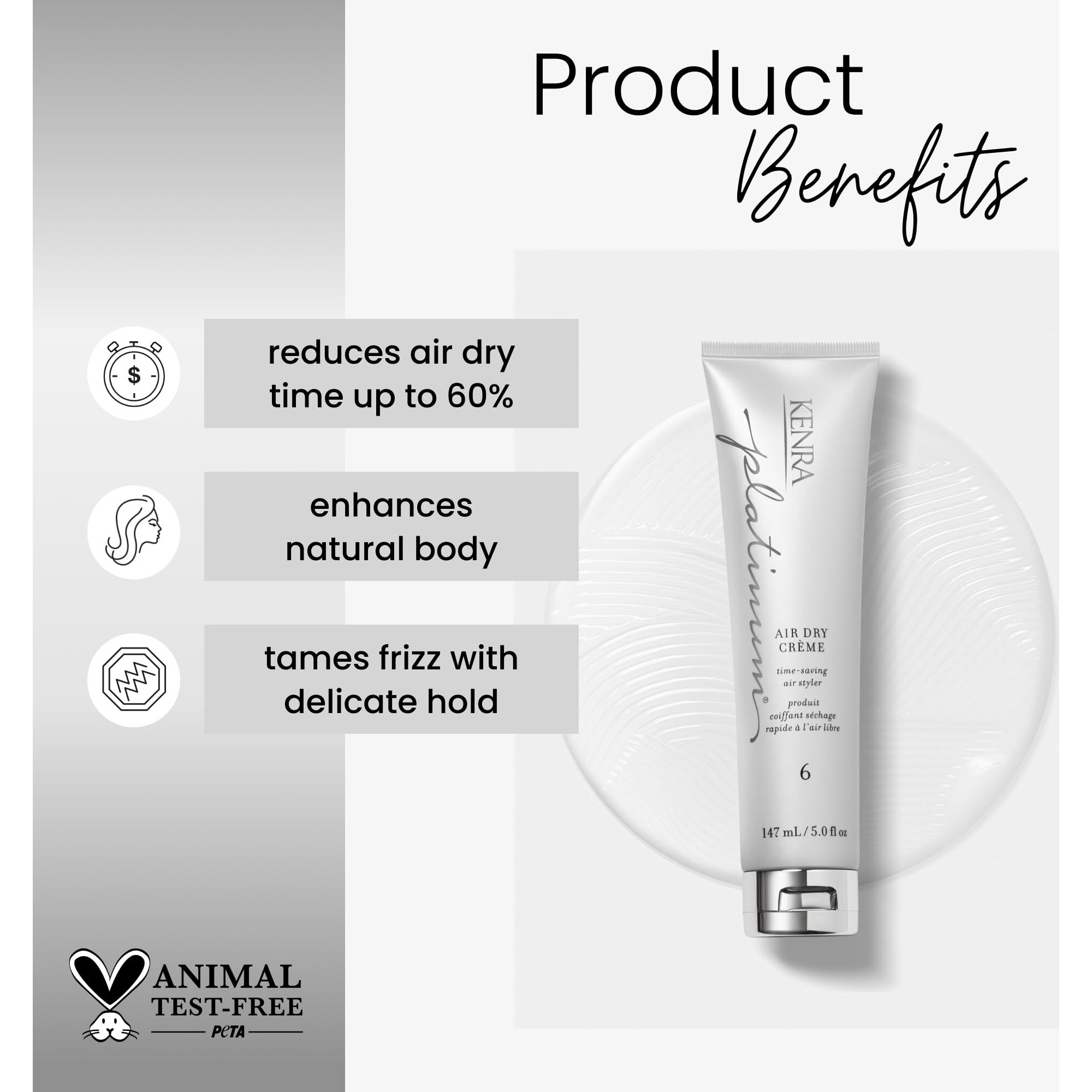 Air Dry Creme - 6 by Kenra for Unisex - 5.0 oz Cream