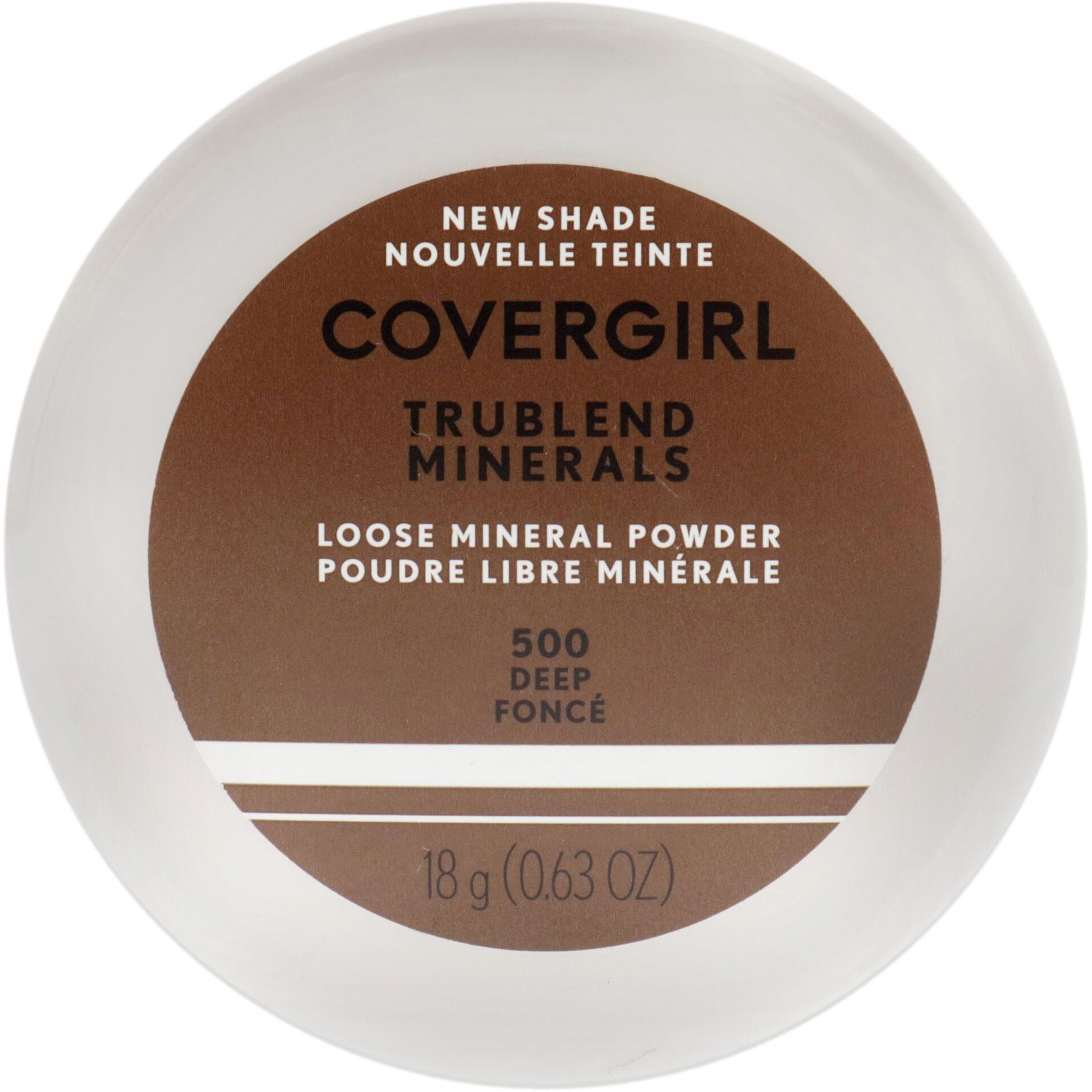 TruBlend Loose Mineral Powder - 500 Deep by CoverGirl for Women - 0.63 oz Powder
