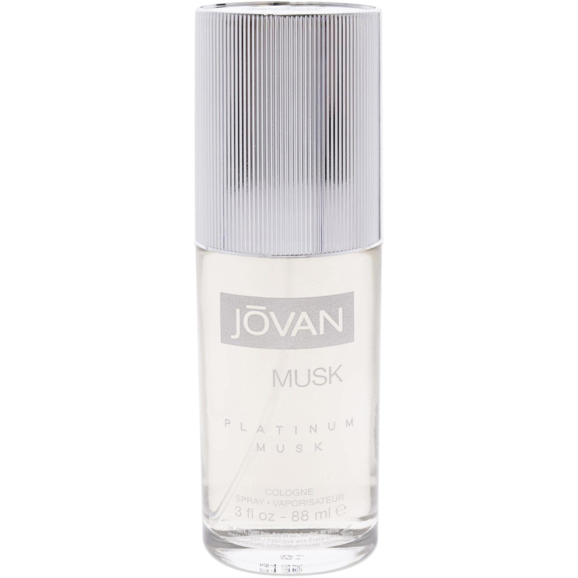Jovan Platinum Musk by Jovan, 3 oz Eau De Cologne Spray for Men