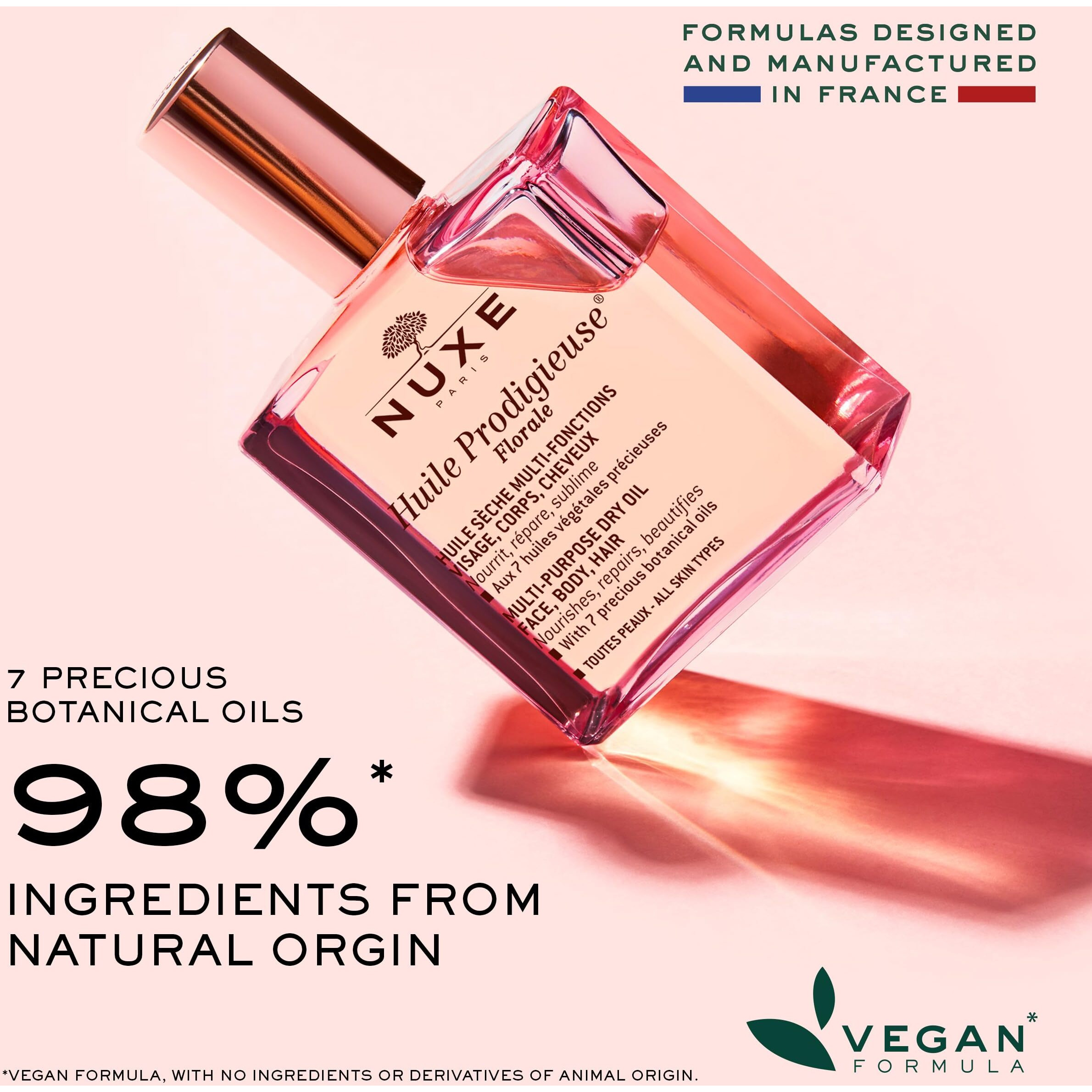 Huile Prodigieuse Florale Multi-Purpose Dry Oil by Nuxe for Unisex - 3.3 oz Oil