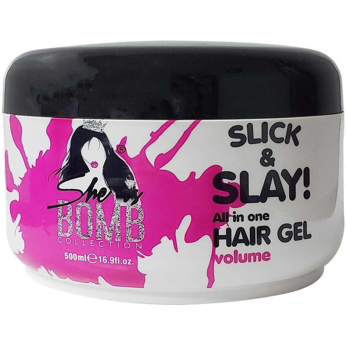 she is bomb collection Slick & Slay All-in-One Hair Gel 16.9 fl. oz.