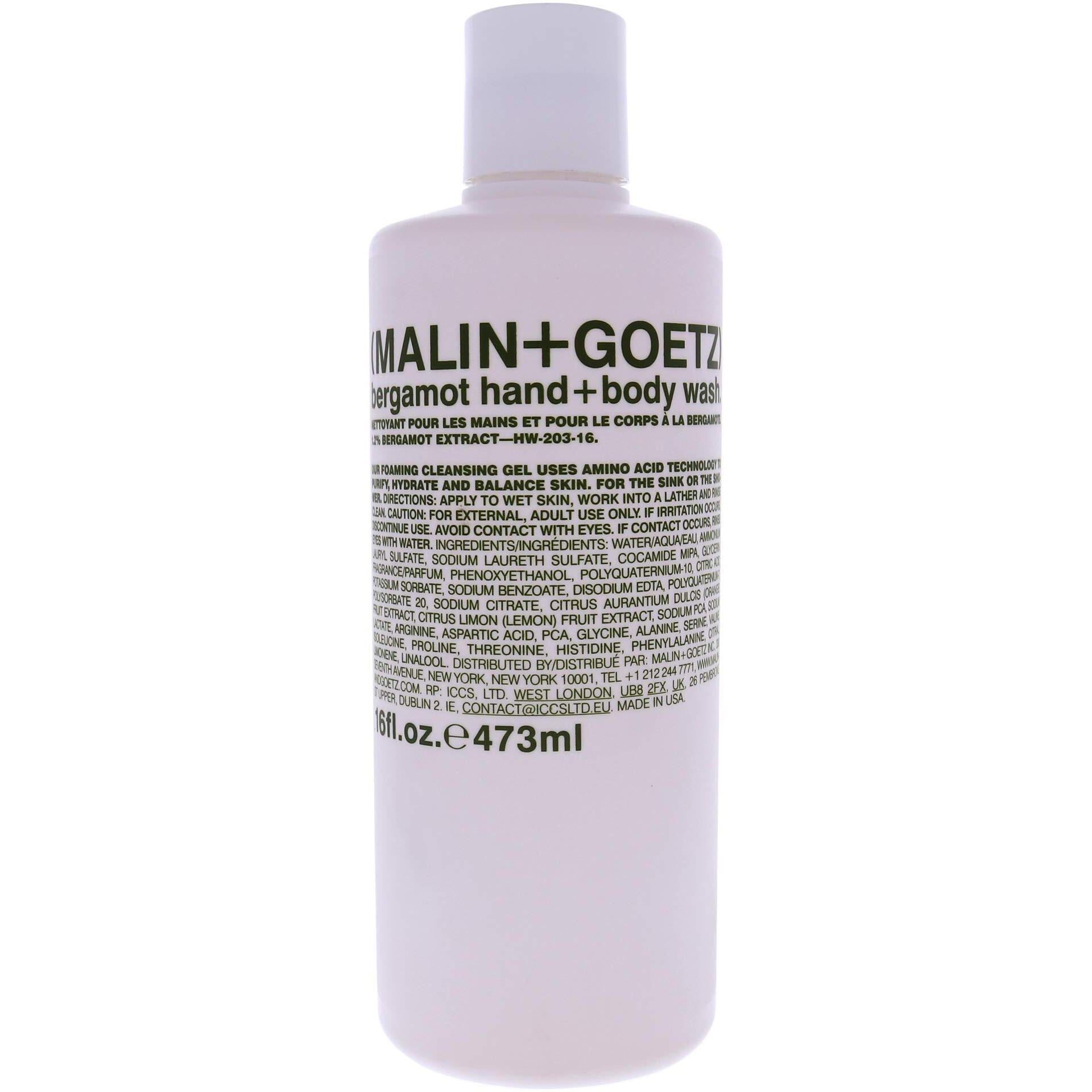 Bergamot Hand and Body Wash by Malin + Goetz for Unisex - 16 oz Hand and Body Wash
