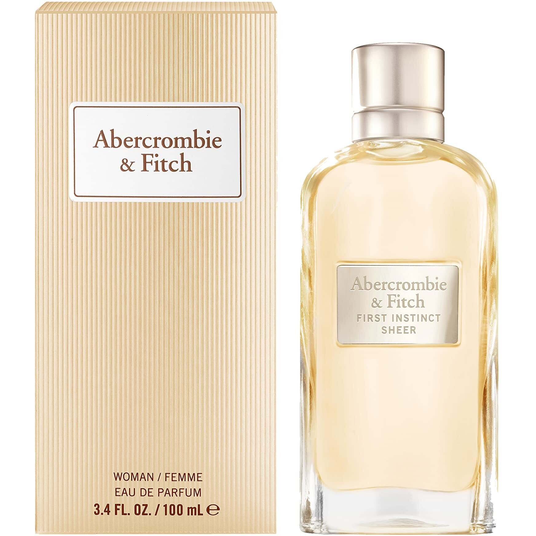 First Instinct Sheer by Abercrombie and Fitch for Women - 3.4 oz EDP Spray